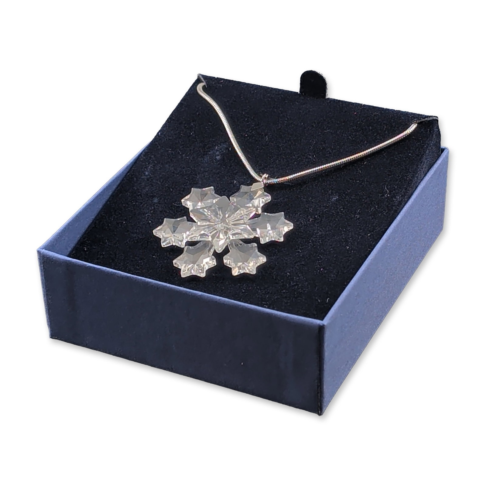 Swarovski Crystal 2004 Rockefeller Center Star Pendant Necklace (1 of 7)