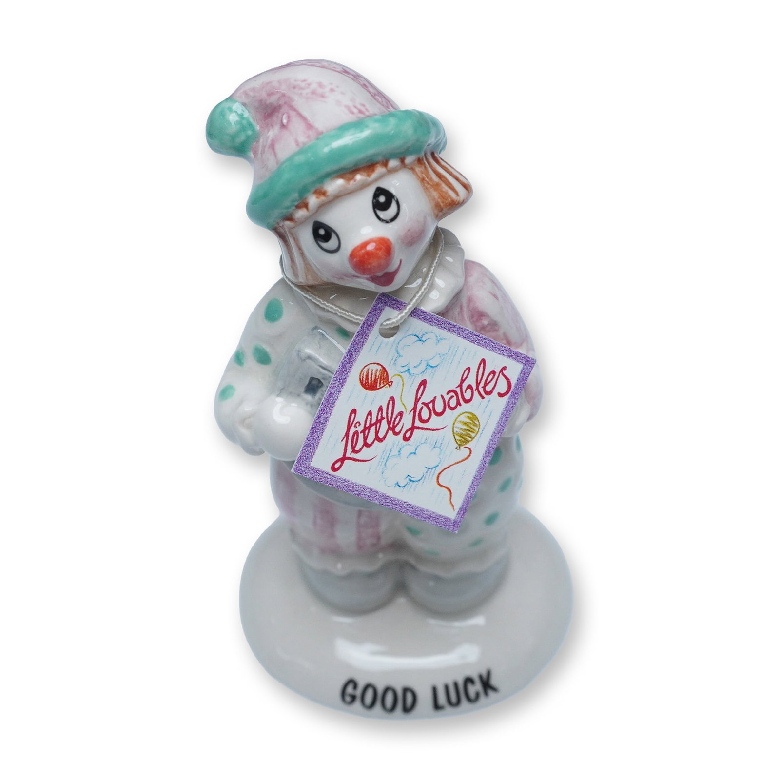 Beswick Little Lovables "Good Luck" Clown Figurine, LL31 (1 of 5)
