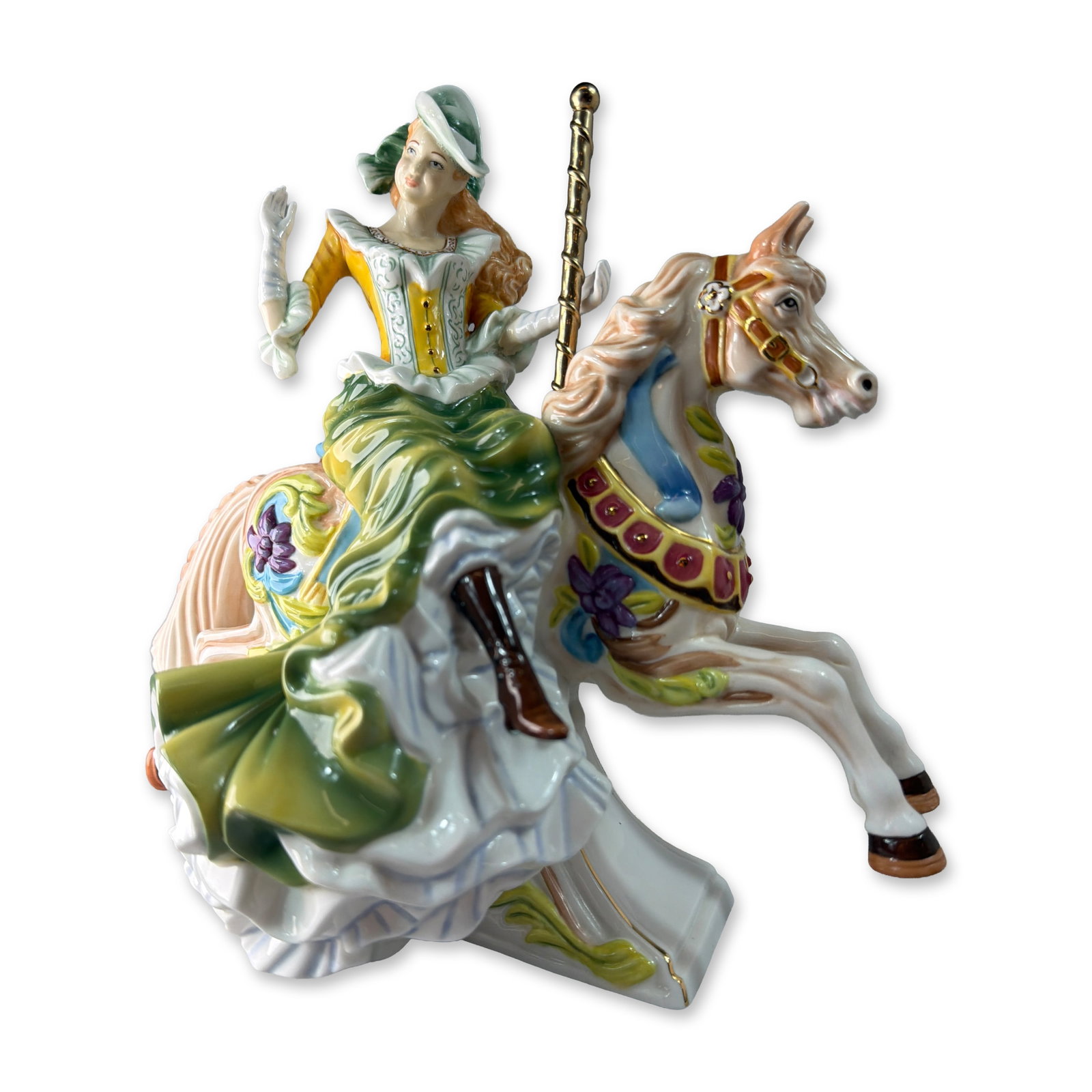 English Ladies Co. Carousel Bone China Figurine (1 of 5)