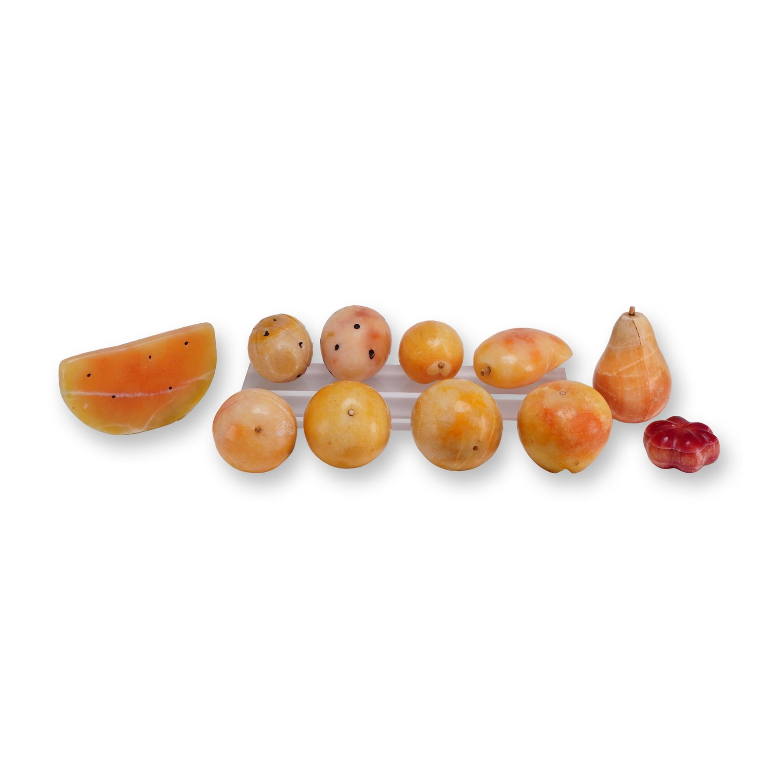 11pc Polished Stone Fruit in the Mid-Century Italian Style (1 of 3)