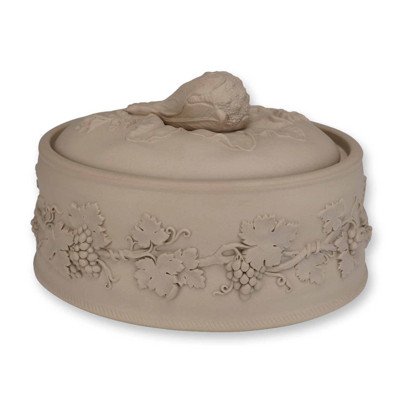 Wedgwood Caneware Lidded Game Pie Dish with Lid (1 of 3)