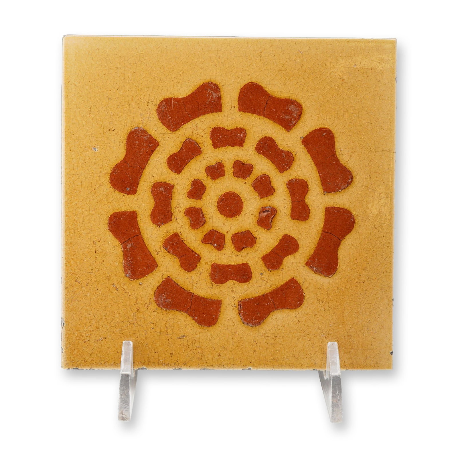 Wedgwood and Sons Aesthetic Movement Glazed Earthenware Tile (1 of 3)
