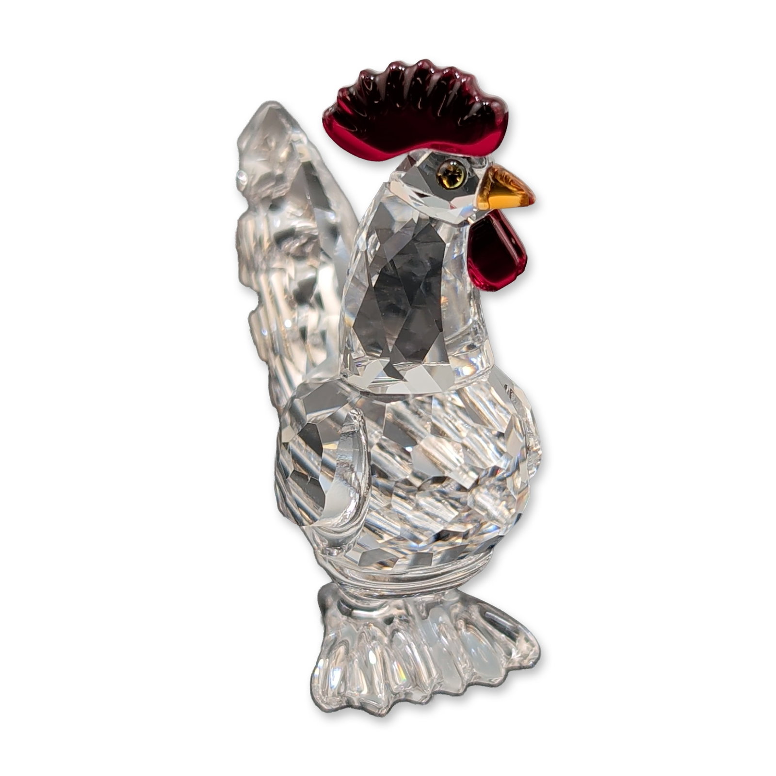 Swarovski Silver Crystal Collection Figurine, Cockerel (1 of 5)
