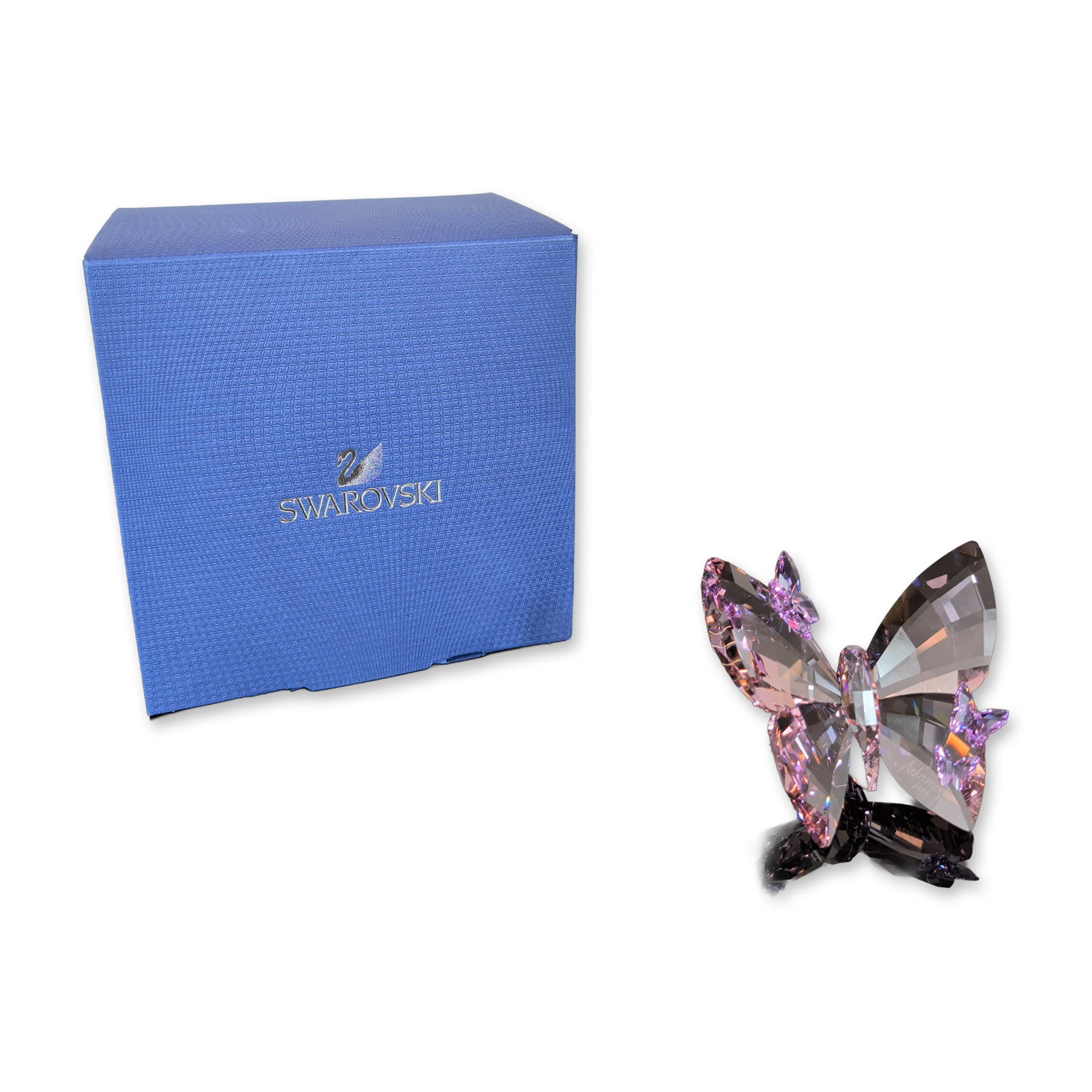 Swarovski Amethyst Crystal Large Butterfly (1 of 5)