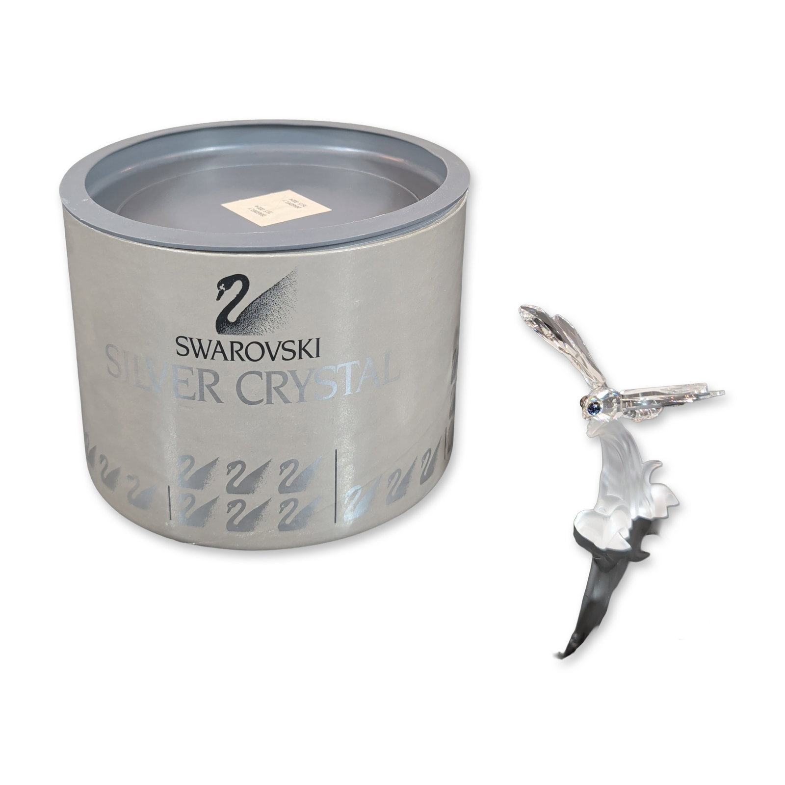 Swarovski Silver Crystal Dragonfly Figurine (1 of 5)