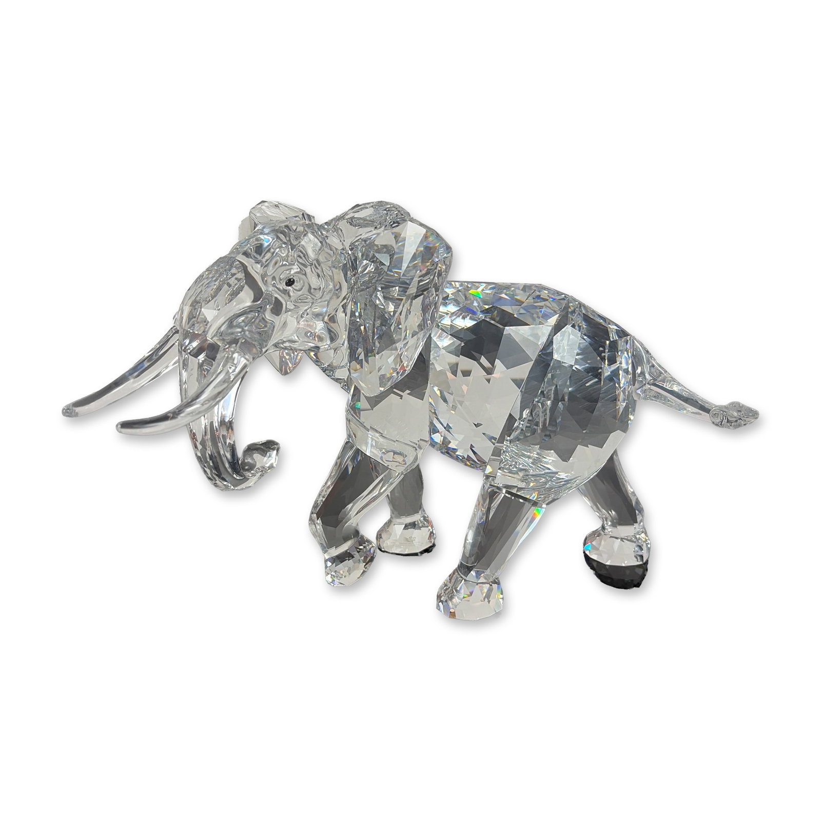Swarovski Limited Edition 2006 Crystal Elephant Sculpture w/ COA (1 of 6)