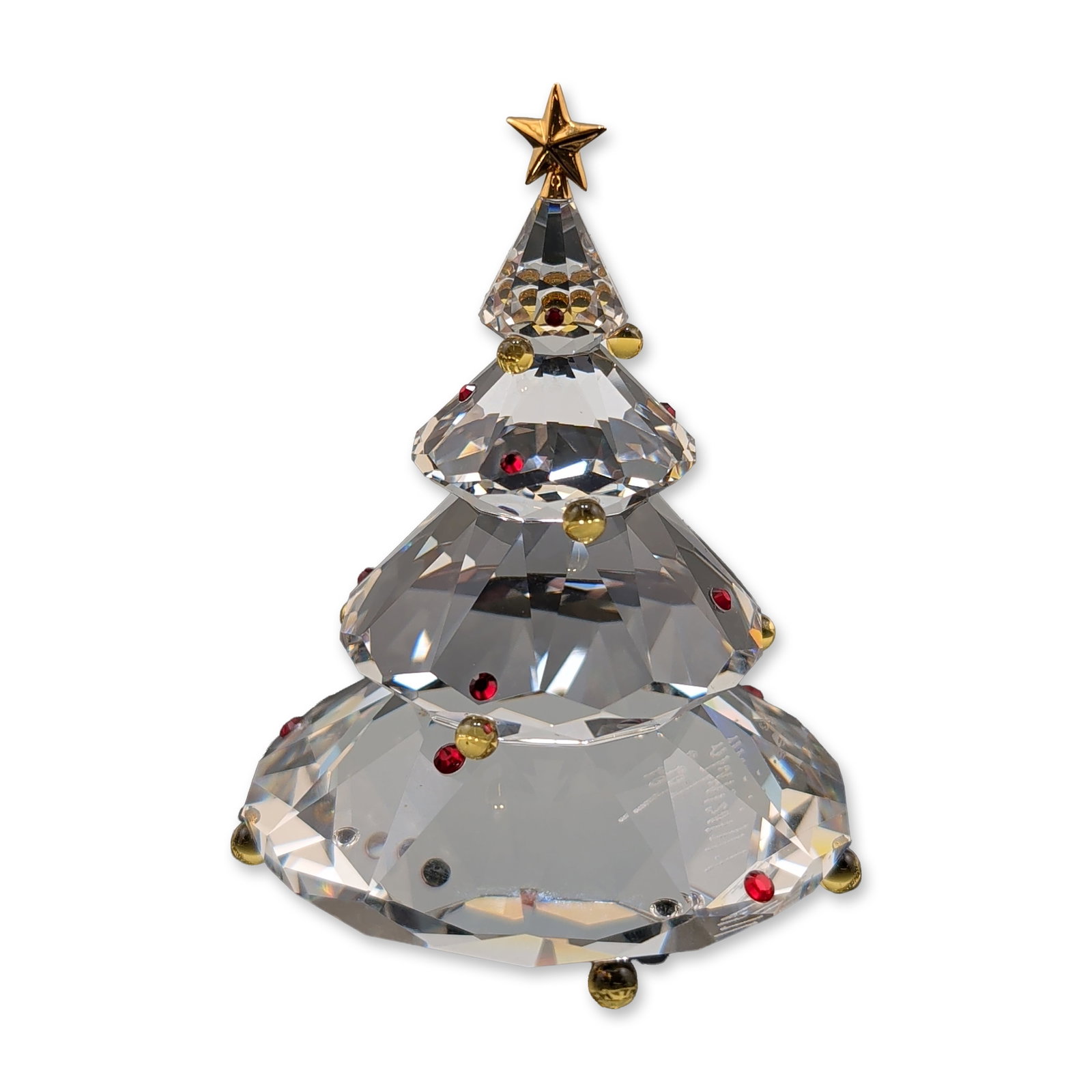 Swarovski Signed Crystal Figurine, Christmas Tree by Anton Hirzinger (1 of 4)