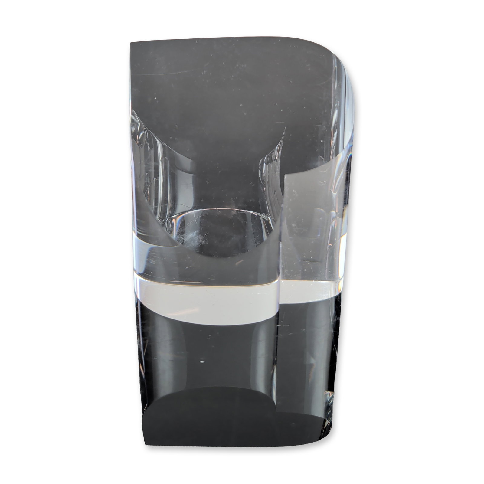 Steuben Clear Crystal Heart Paperweight (1 of 4)