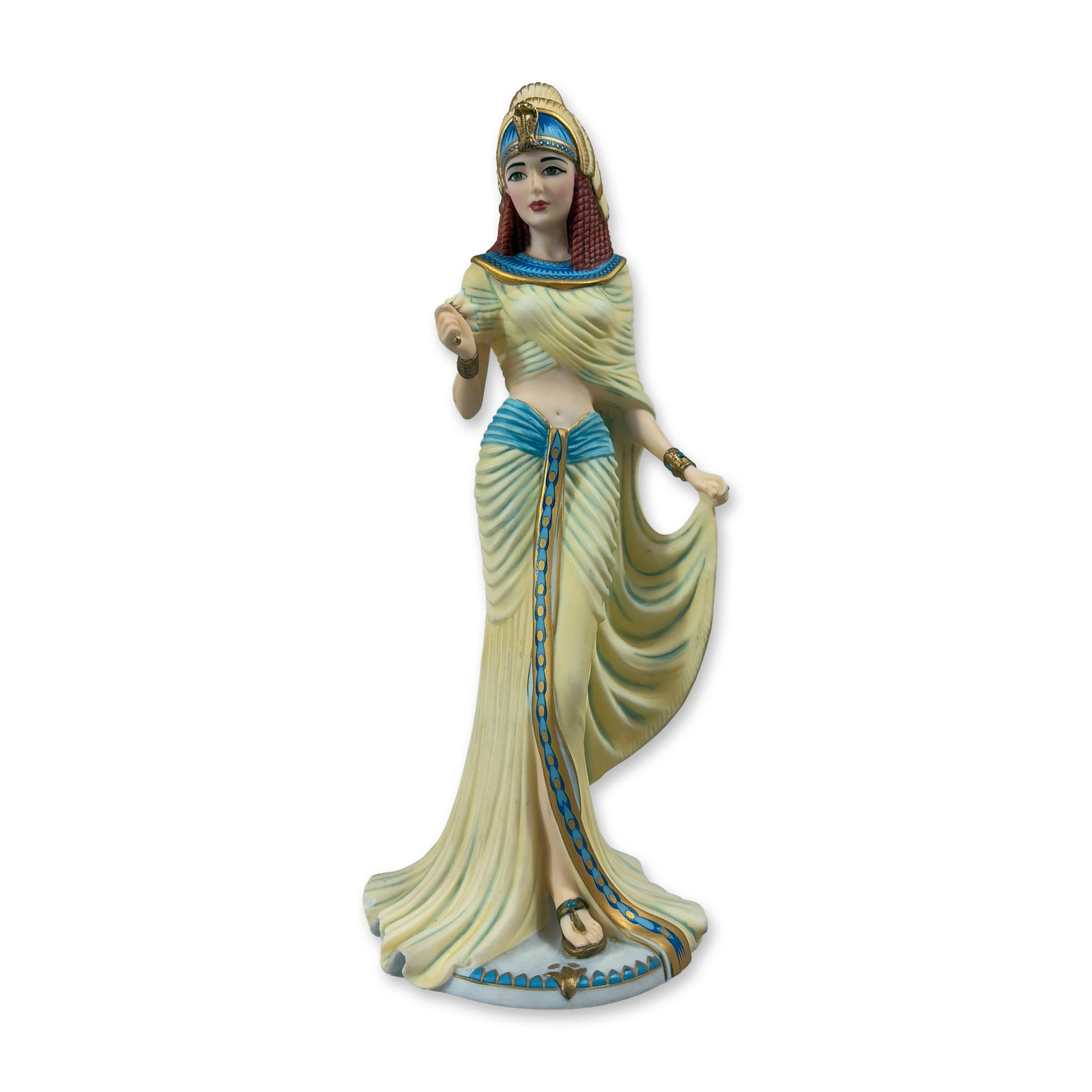 Noble Collection Bella Bisque Porcelain Cleopatra Figurine (1 of 6)