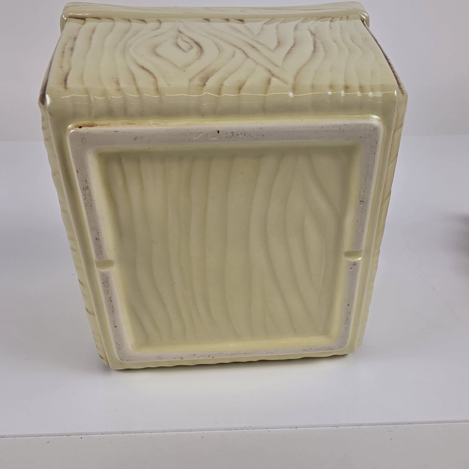 Vintage Ceramic Raspberry Crate Cookie Jar - 3