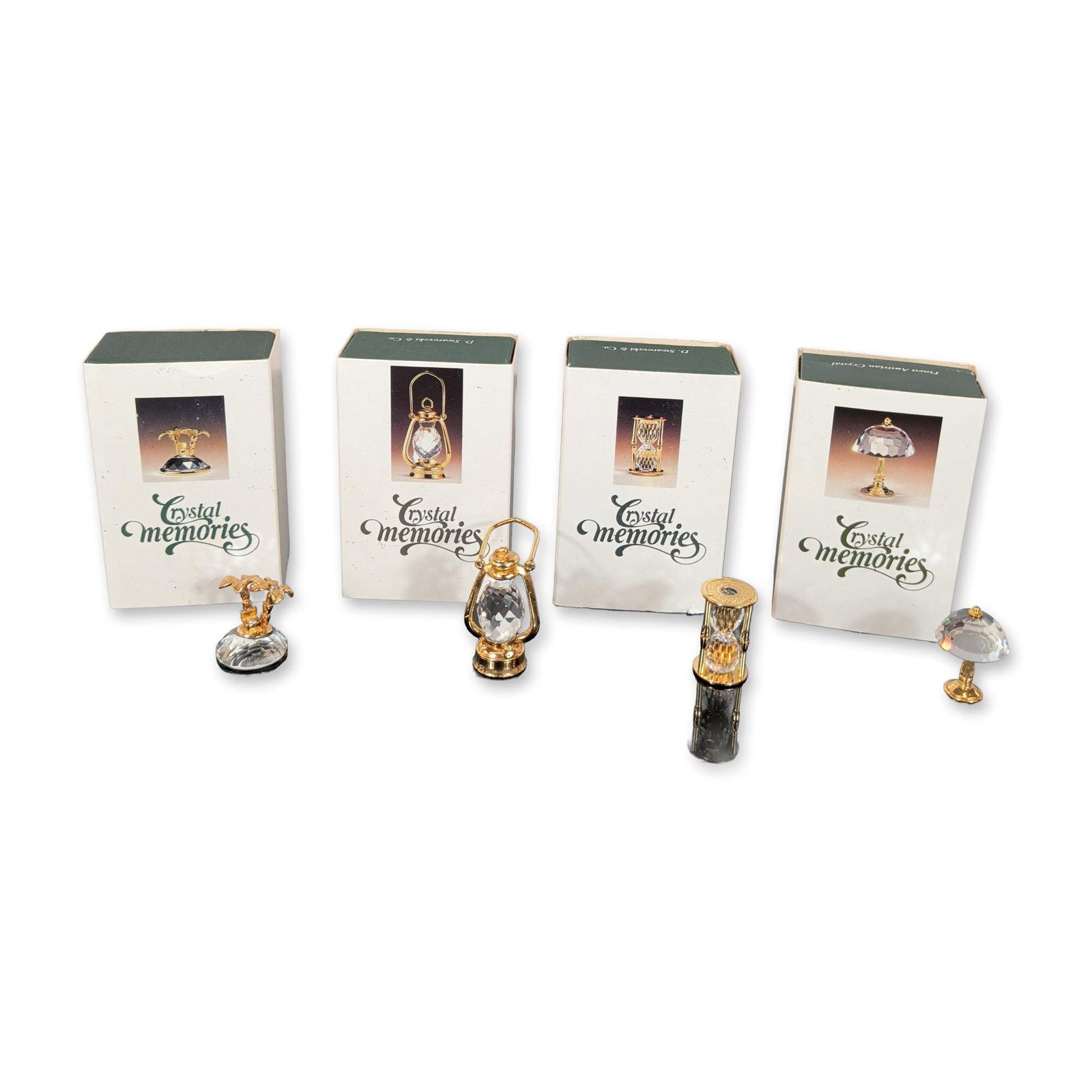 4pc Swarovski Crystal Memories Miniature Figurines (1 of 6)
