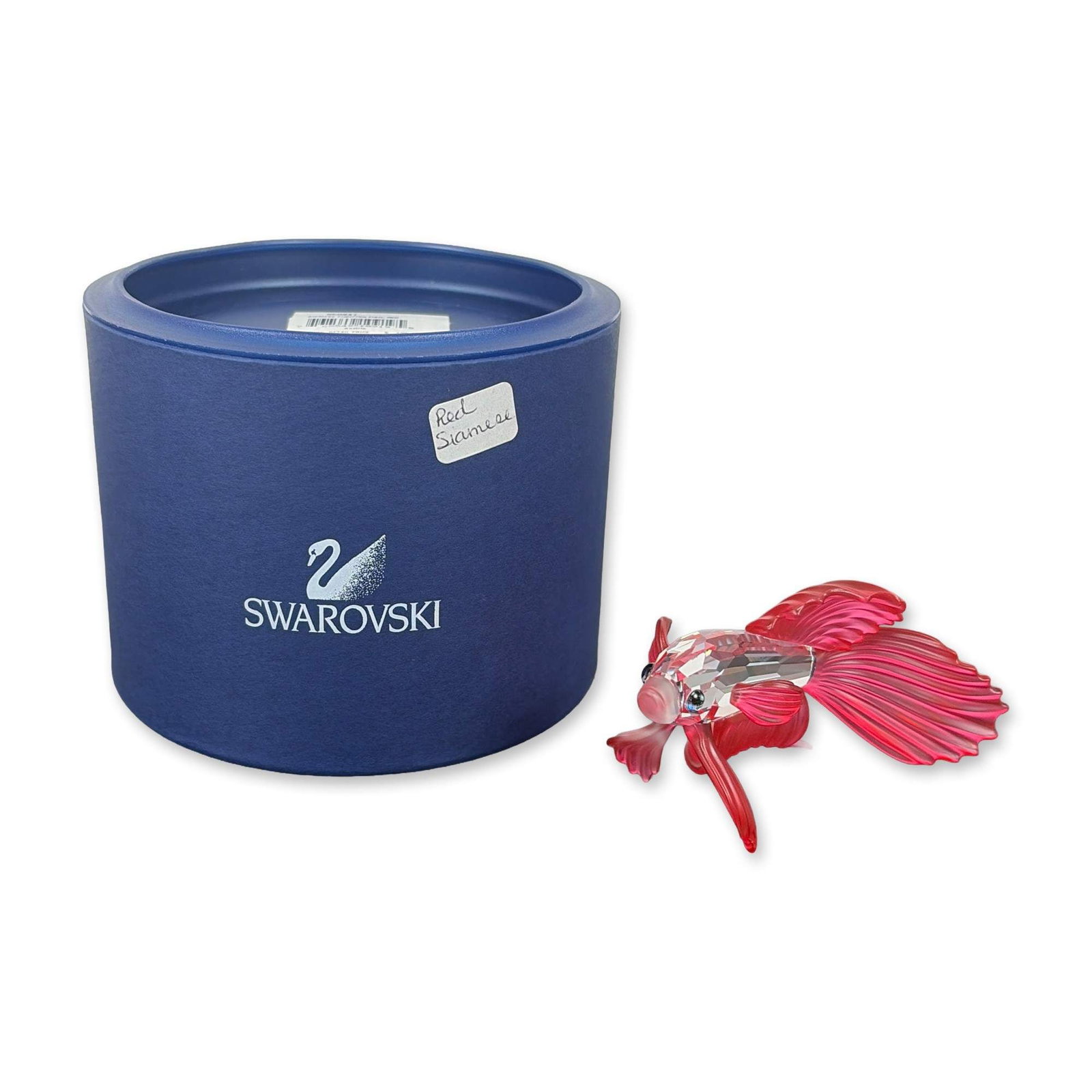 Swarovski Austrian Crystal Siamese Fighting Fish Figurine (1 of 4)