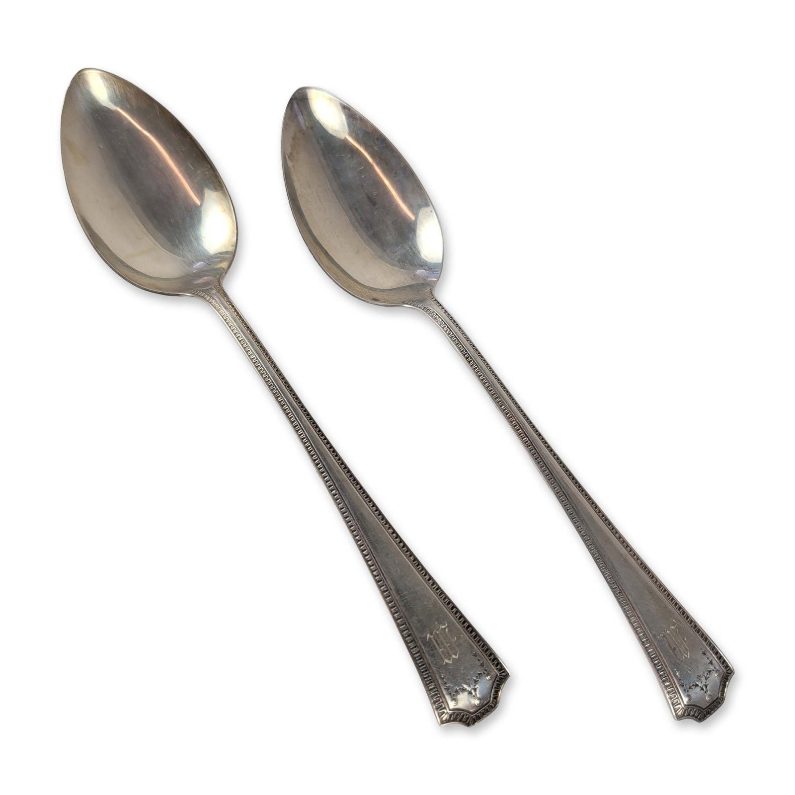 2pc Vintage Ontario Mfg. Sterling Silver Spoons (1 of 4)