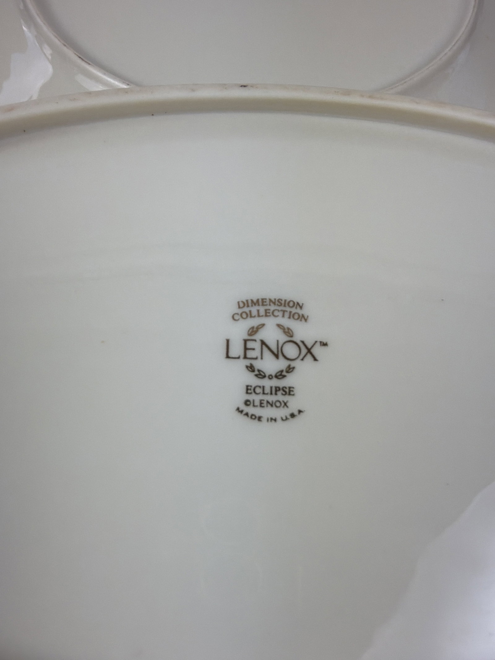 41pc Lenox Eclipse Dimension Collection China Dinnerware Set - 7