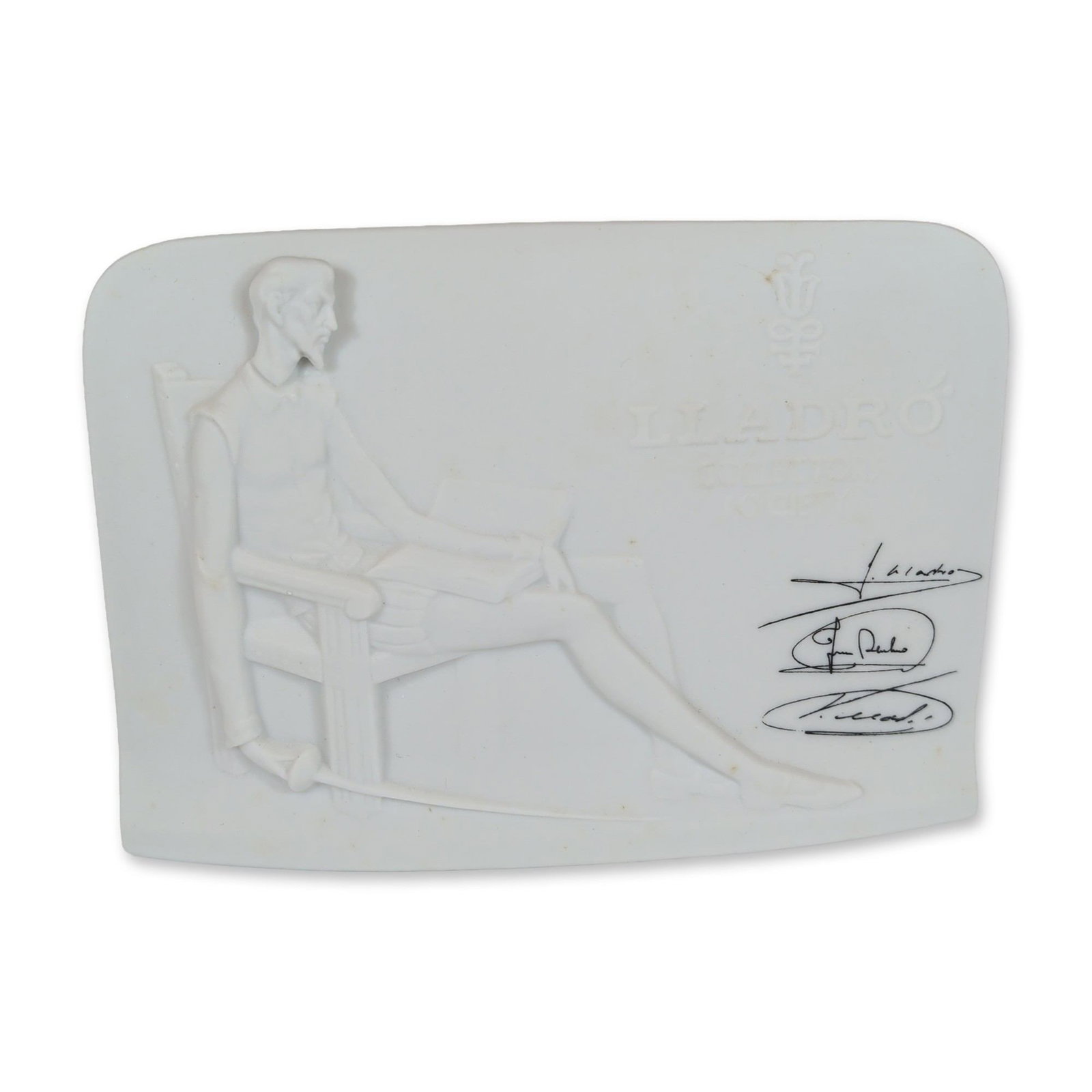 Lladro Porcelain Collector's Society Don Quixote Plaque (1 of 3)