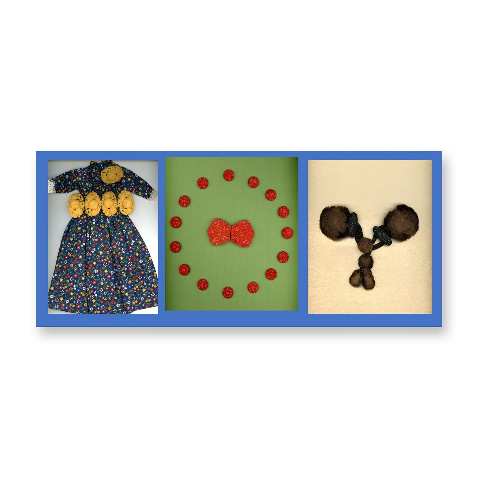 3 CARDS OF ASSORTED BUCKLES (1 of 4)