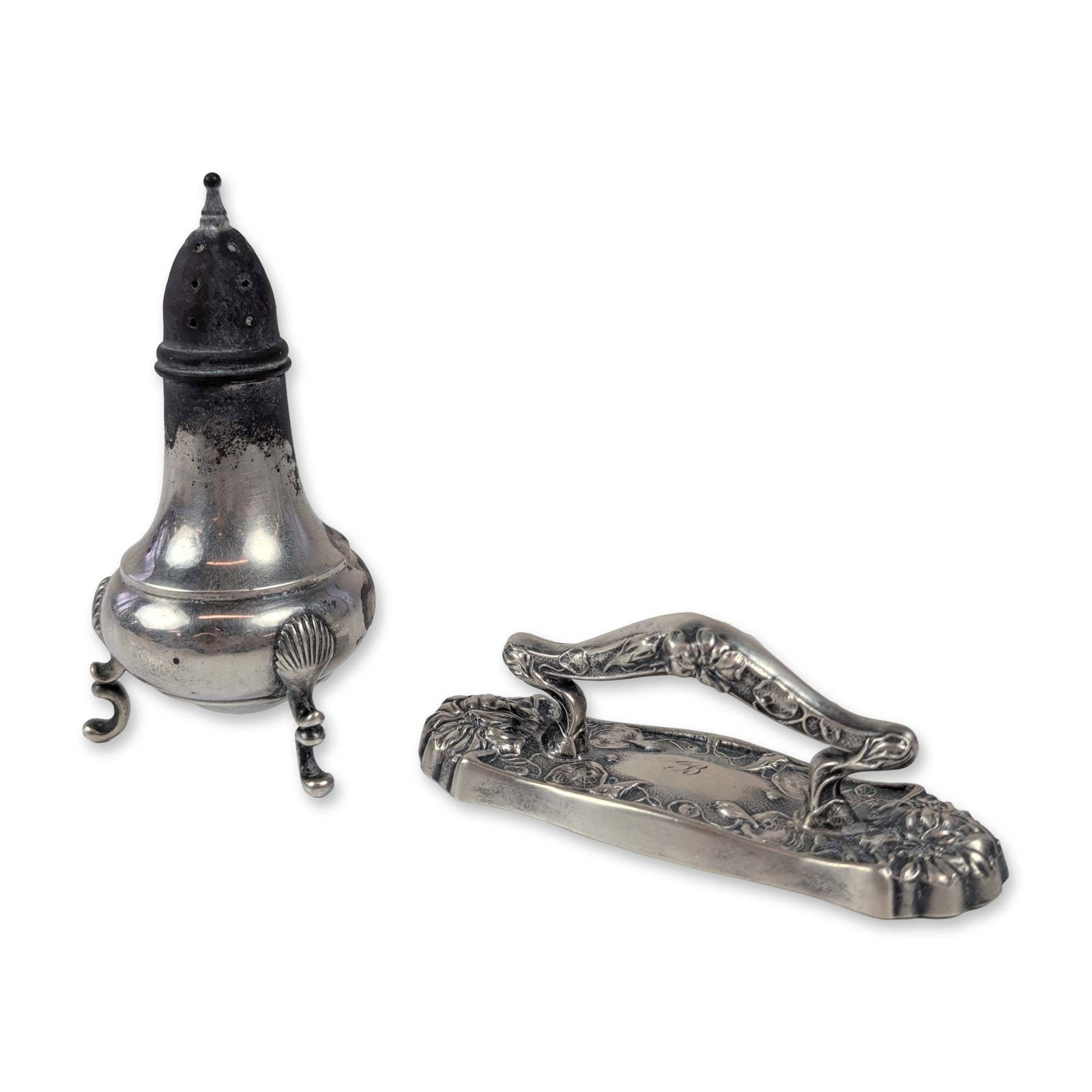 2pc Art Nouveau Sterling Silver Items (1 of 4)