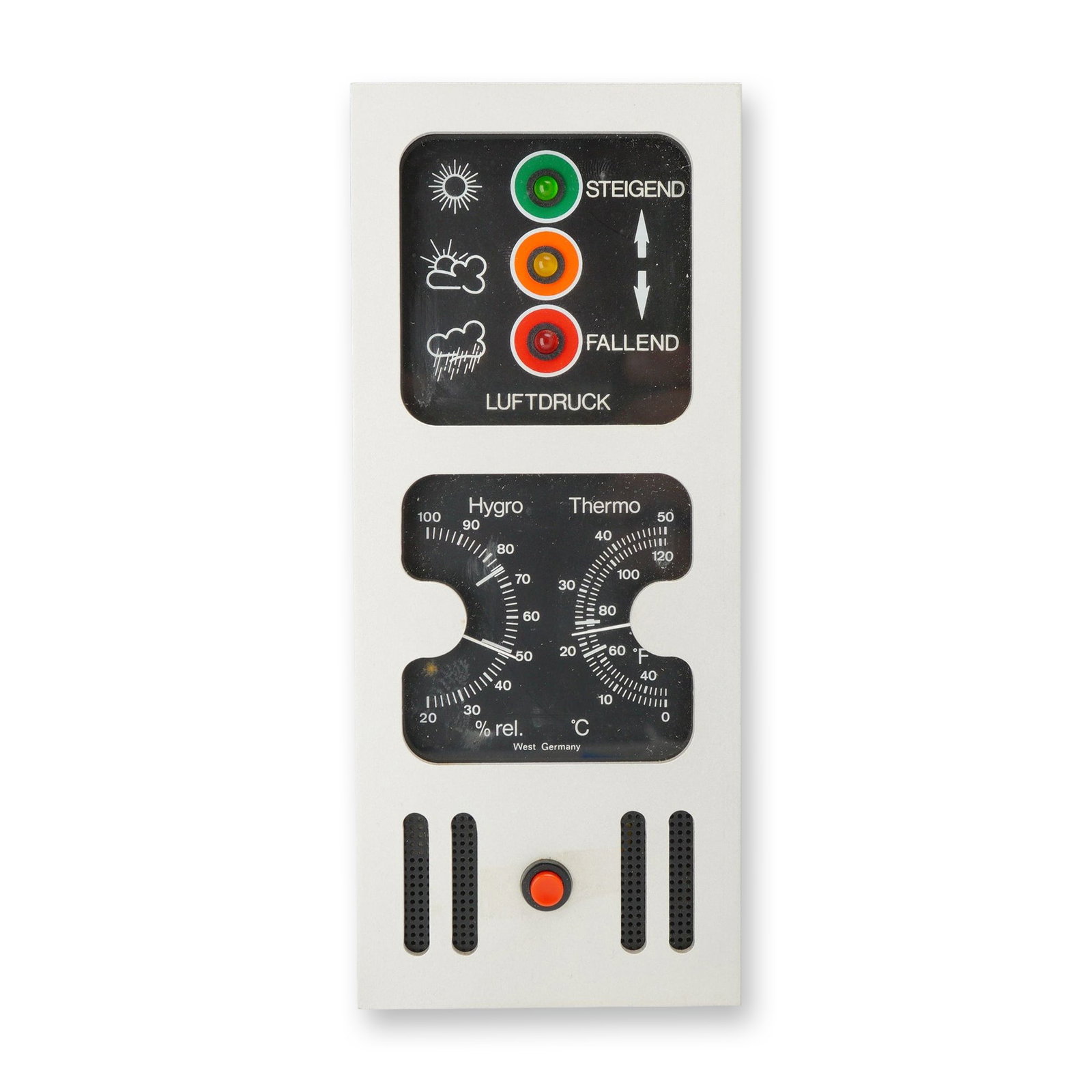 West German Aluminum Weather Station Console (1 of 5)