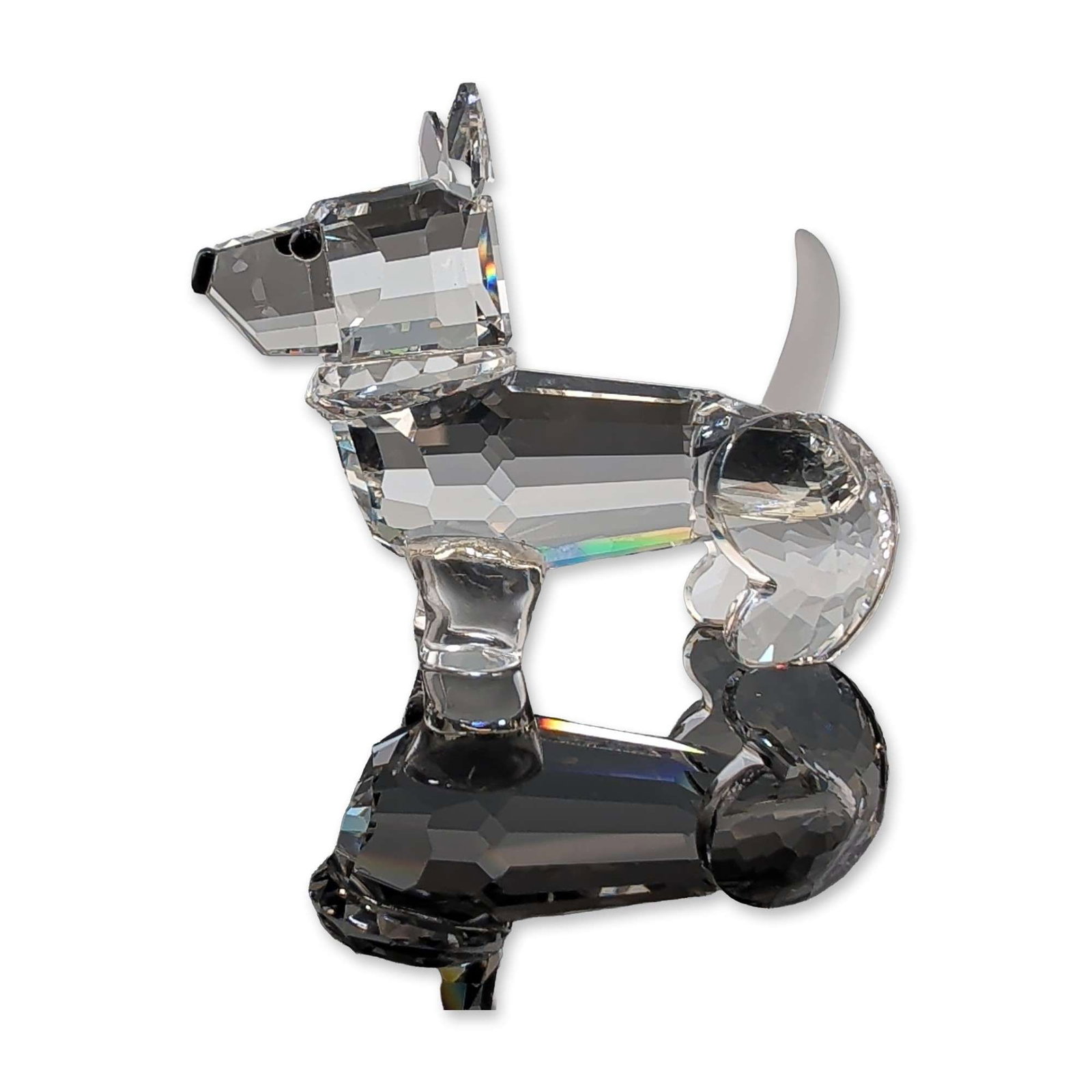Swarovski Silver Crystal Terrier Figurine (1 of 4)