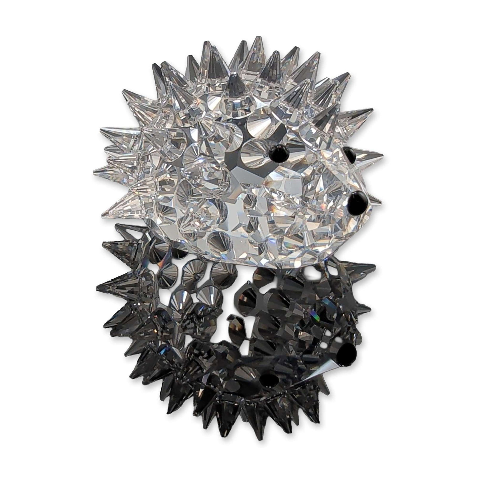 Swarovski Silver Crystal Large Hedgehog Figurine (1 of 5)