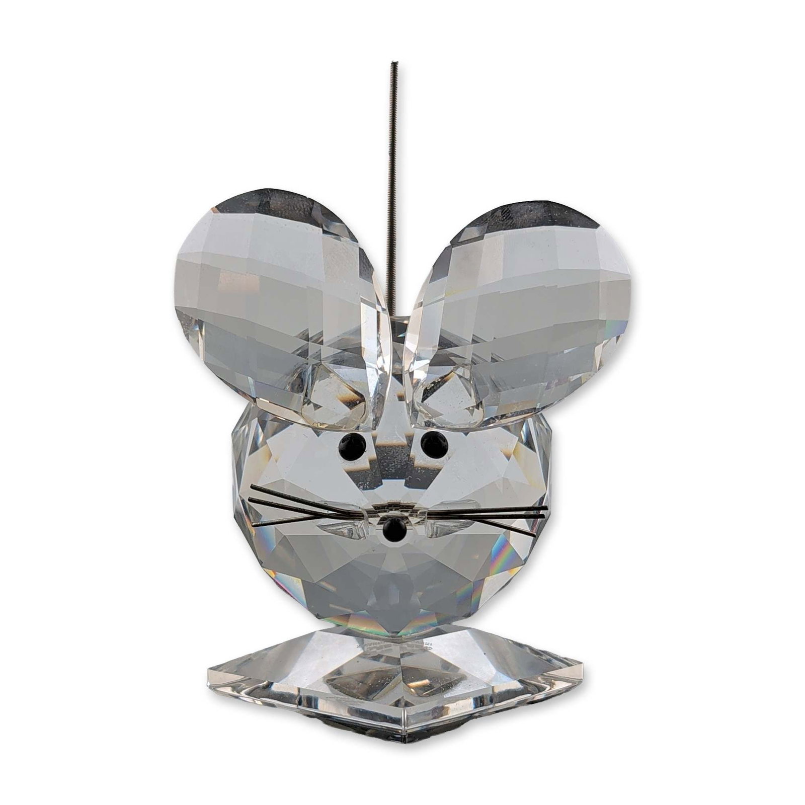 Swarovski Silver Crystal Mouse King Figurine (1 of 5)
