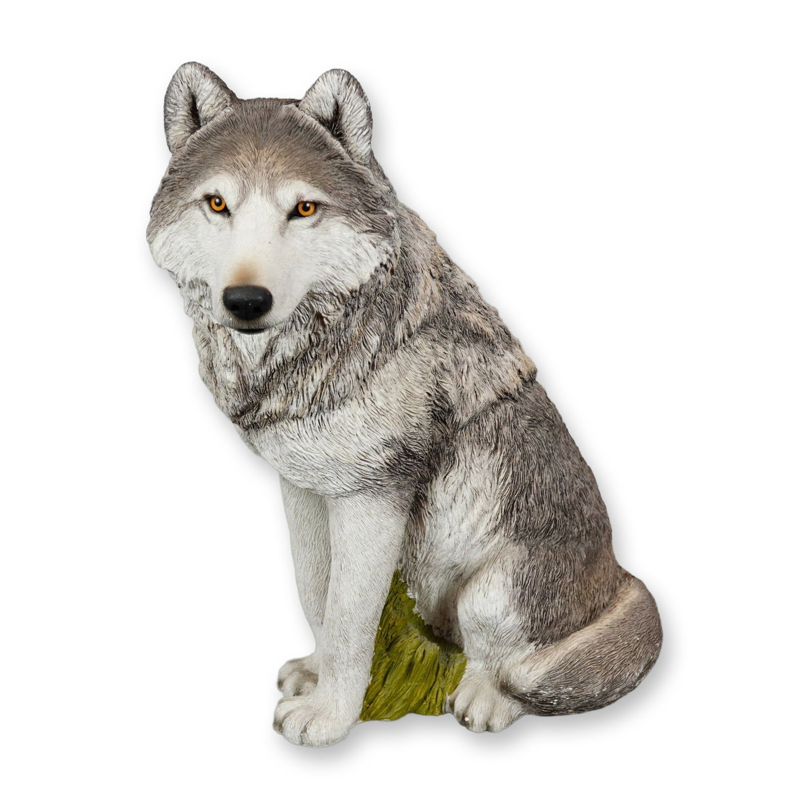 Sandicast Sandra Brue Gray Wolf Sculpture (1 of 5)