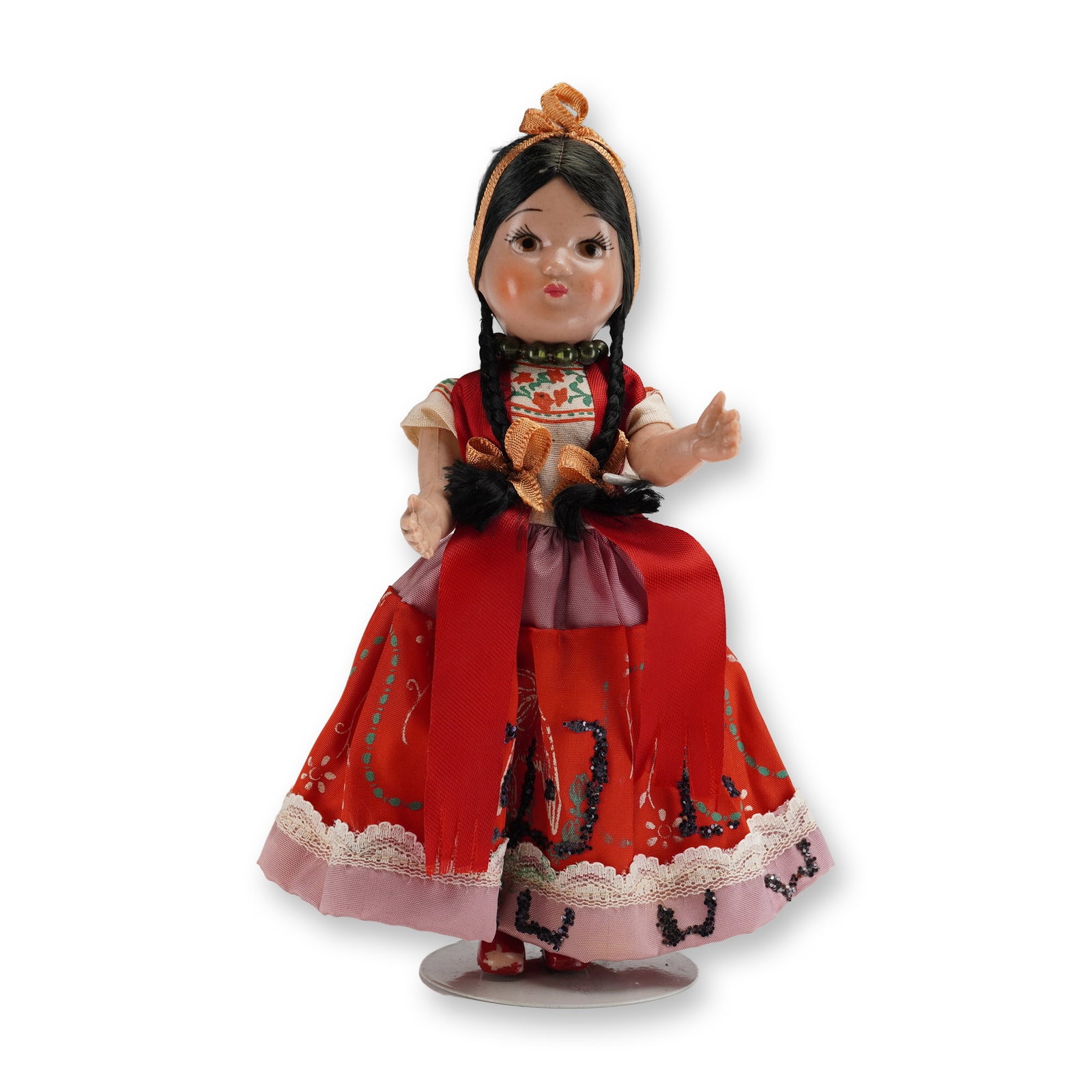 Vintage Mexican Folk Costume Doll (1 of 2)