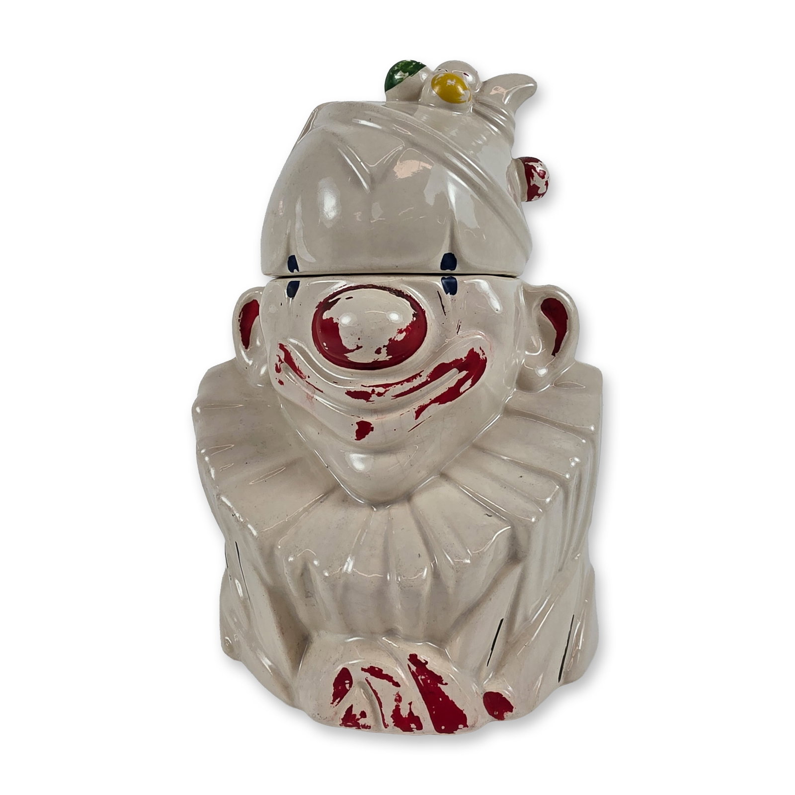 McCoy Ceramic Clown Cookie Jar (1 of 4)