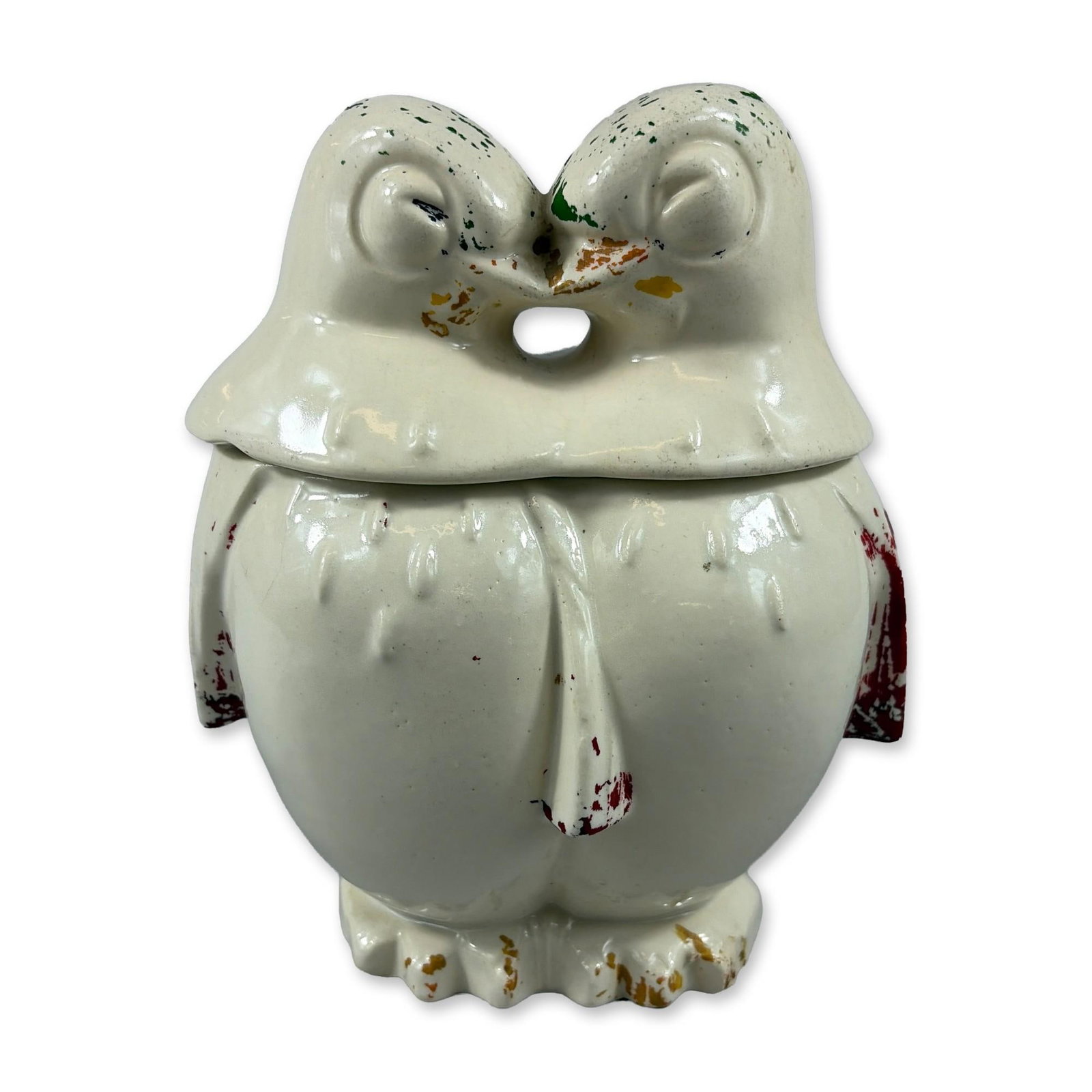 McCoy Ceramic Love Birds Cookie Jar (1 of 4)
