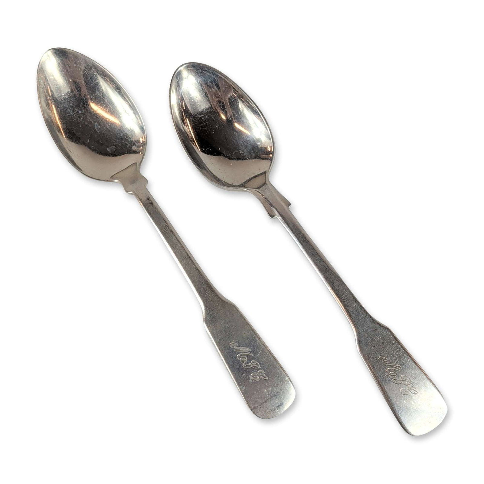 Pair of International Sterling Silver Tea Spoons Spoons (1 of 5)