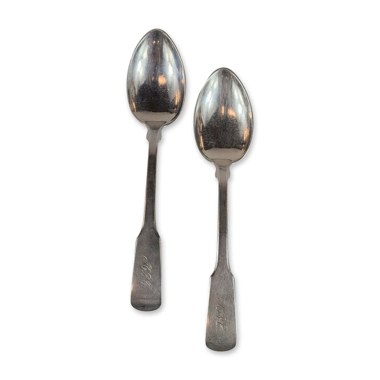 Pair of Sterling Silver Tea Spoons (1 of 3)
