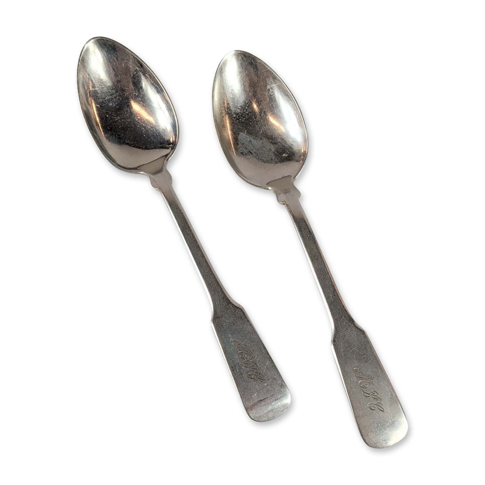 Pair of Sterling Silver Teaspoons (1 of 4)