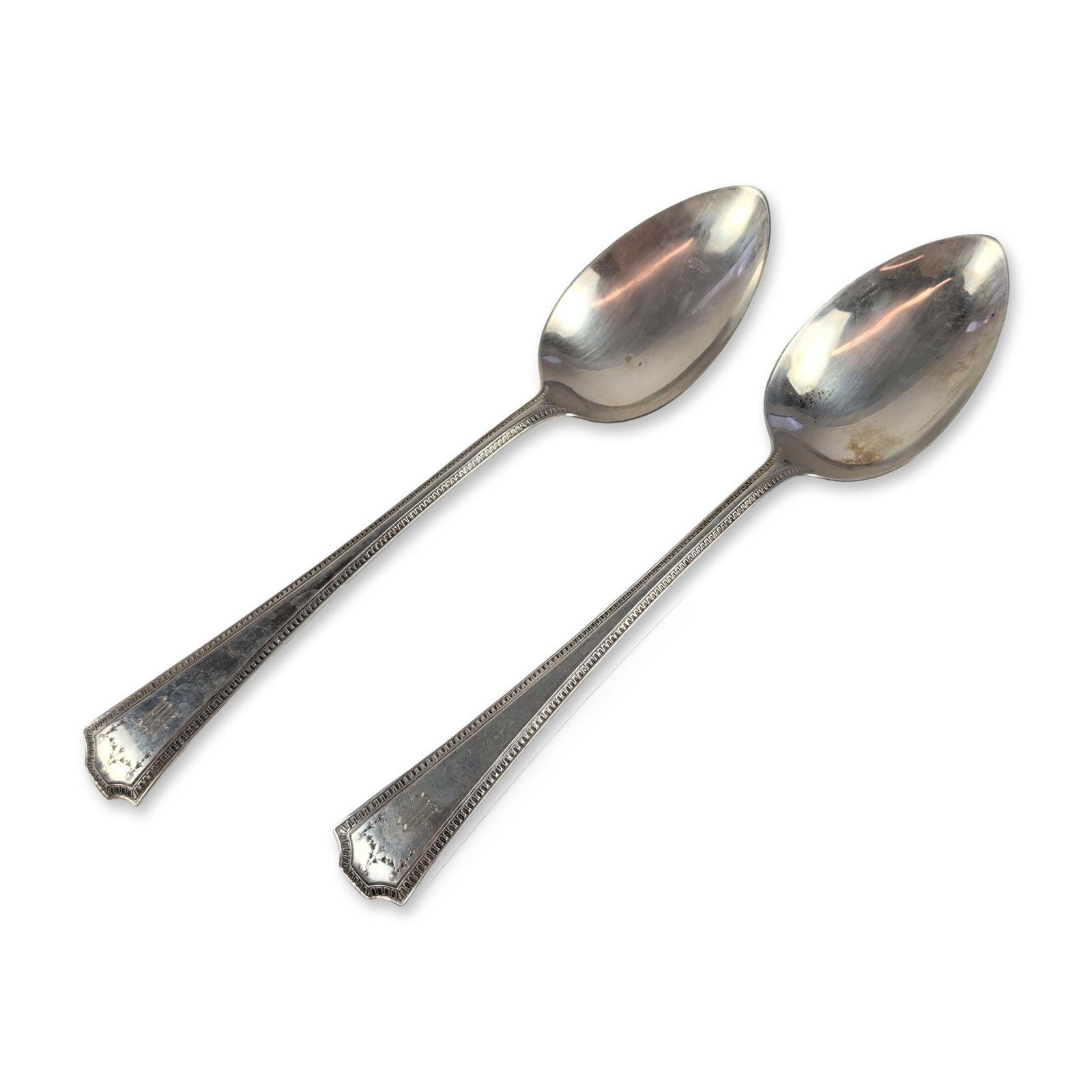 2pc Vintage Ontario Mfg. Sterling Silver Spoons (1 of 4)