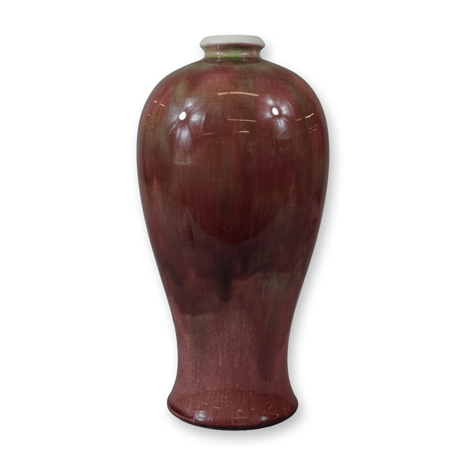 Wedgwood Flambe Glazed Meiping Vase (1 of 3)