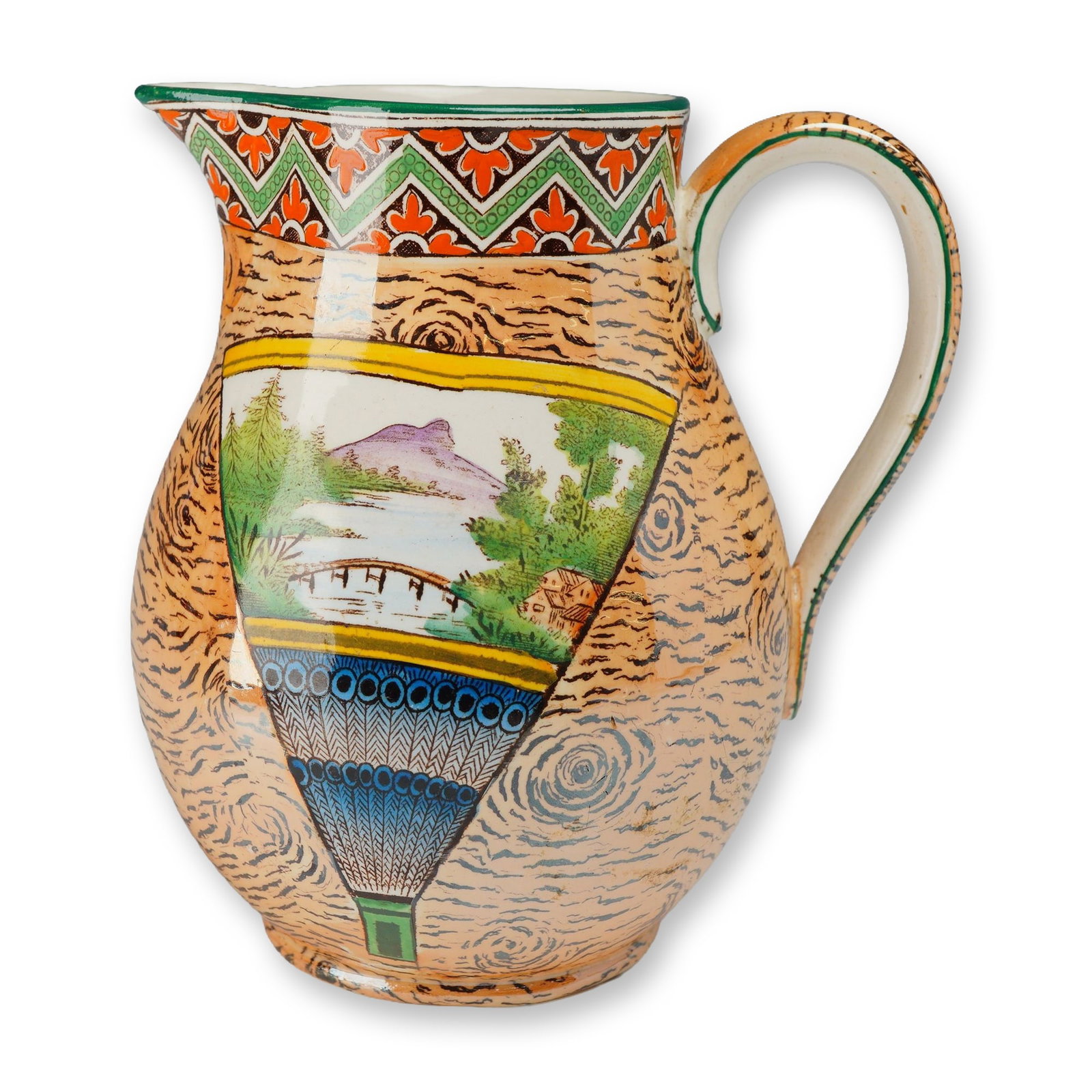 Wedgwood Kioto Pattern Earthenware Pitcher (1 of 3)