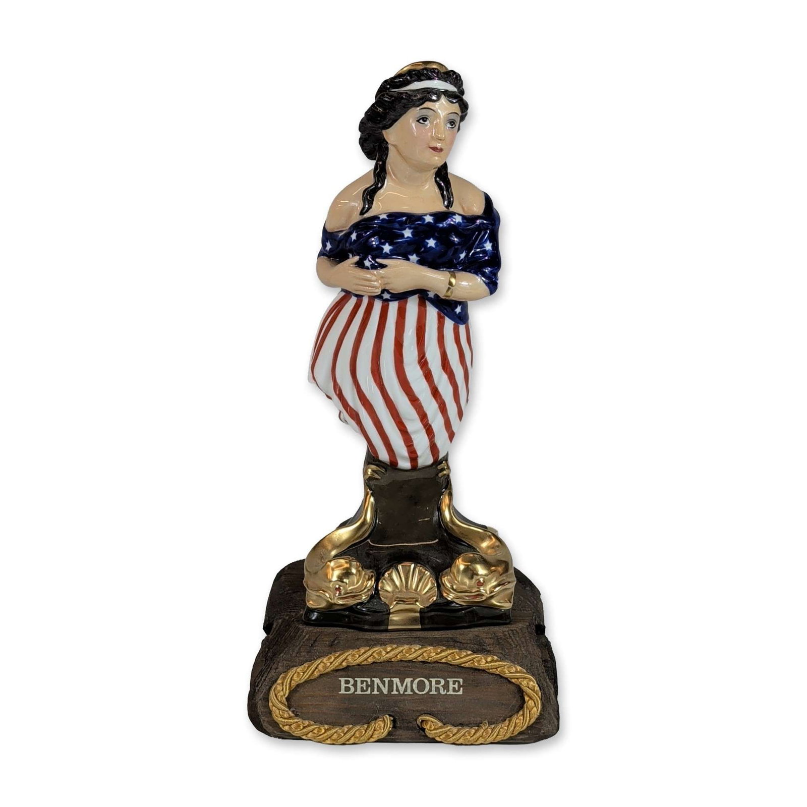 Royal Doulton Ship Figurehead Figurine Benmore with Base HN2909 (1 of 4)