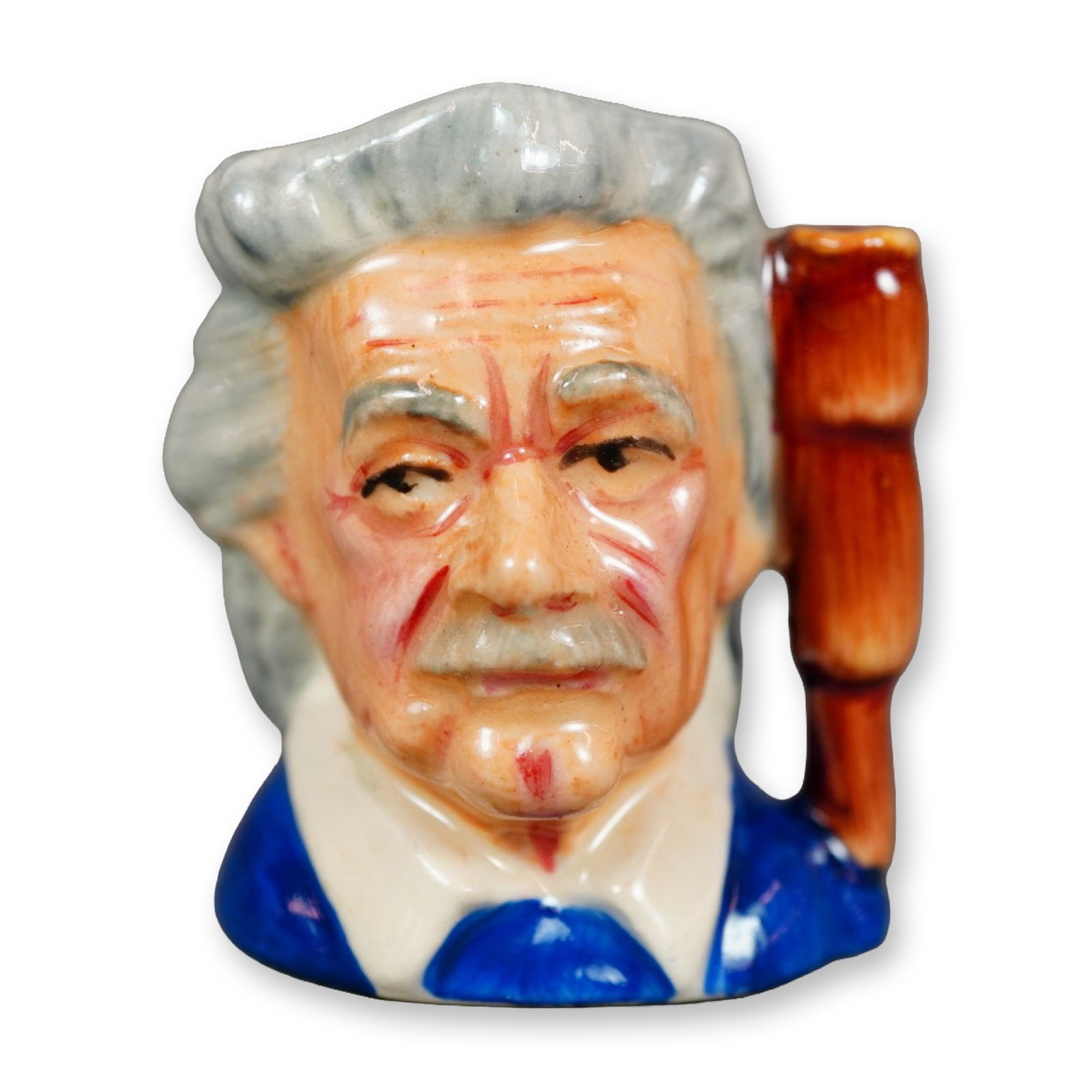 Royal Doulton Prototype Colorway Tiny Character Jug, Albert Einstein (1 of 3)