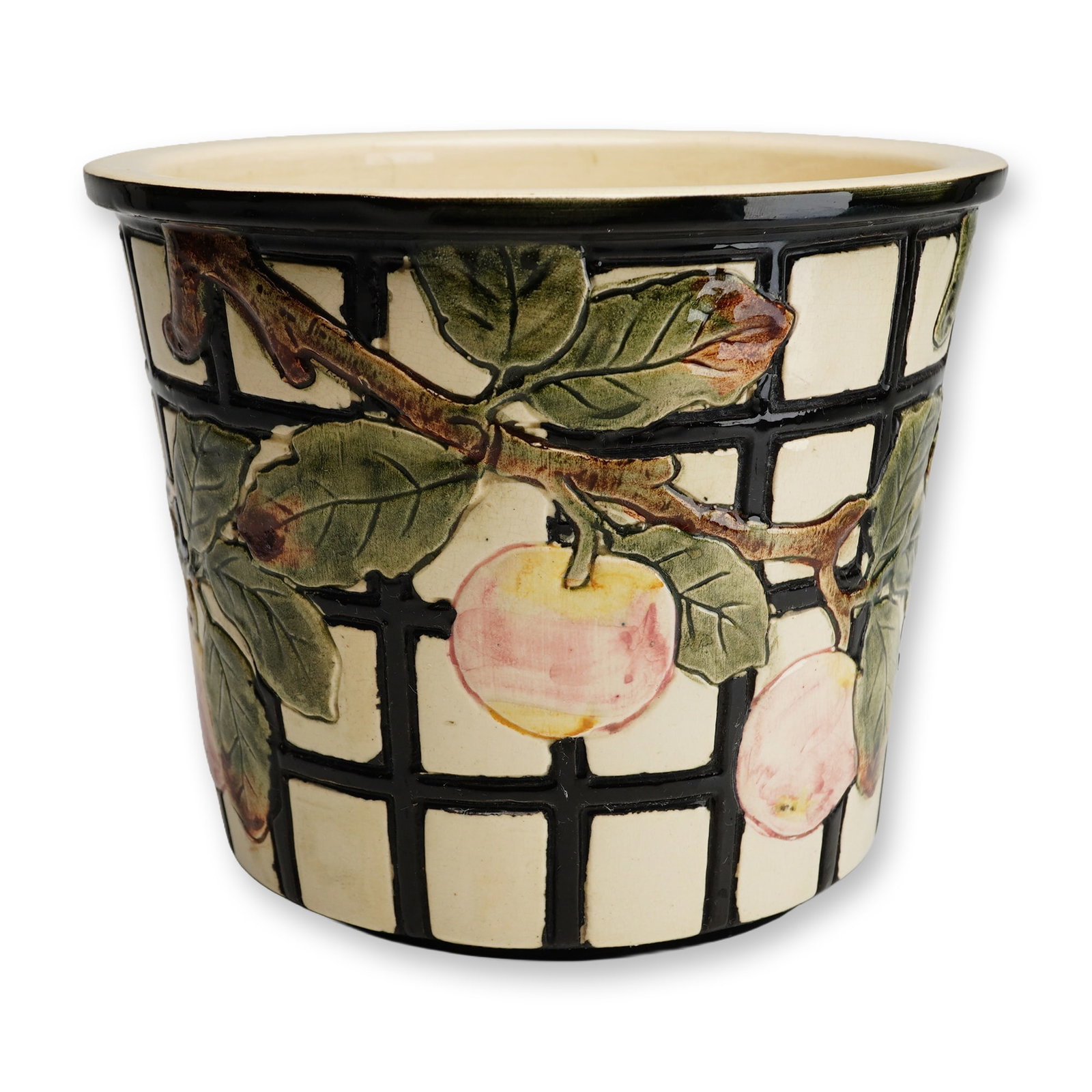 Weller Pottery Apple Tree Jardiniere, Rosemont (1 of 4)