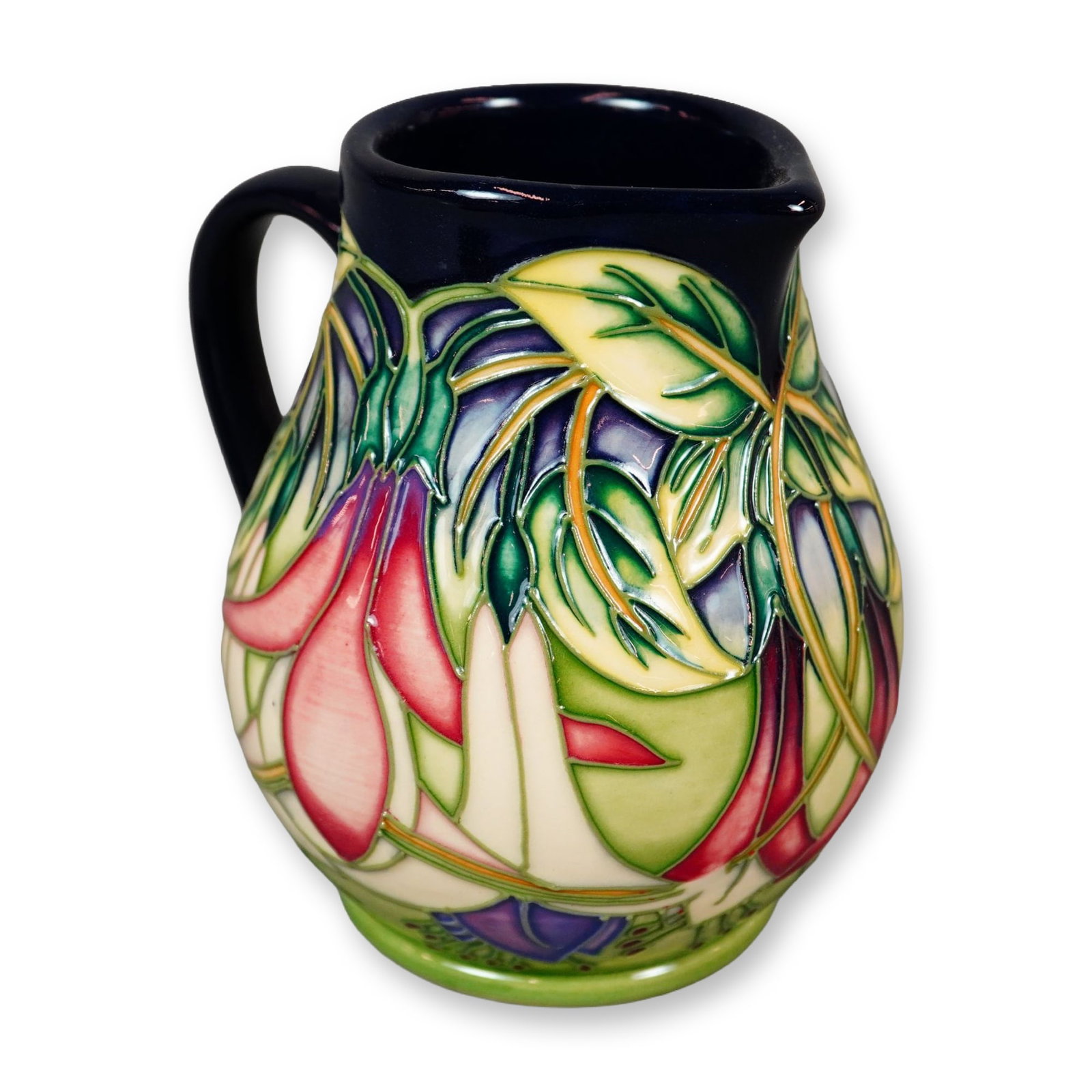 Moorcroft Collectors' Club by Philip Gibson Jug, Fuchsia (1 of 3)