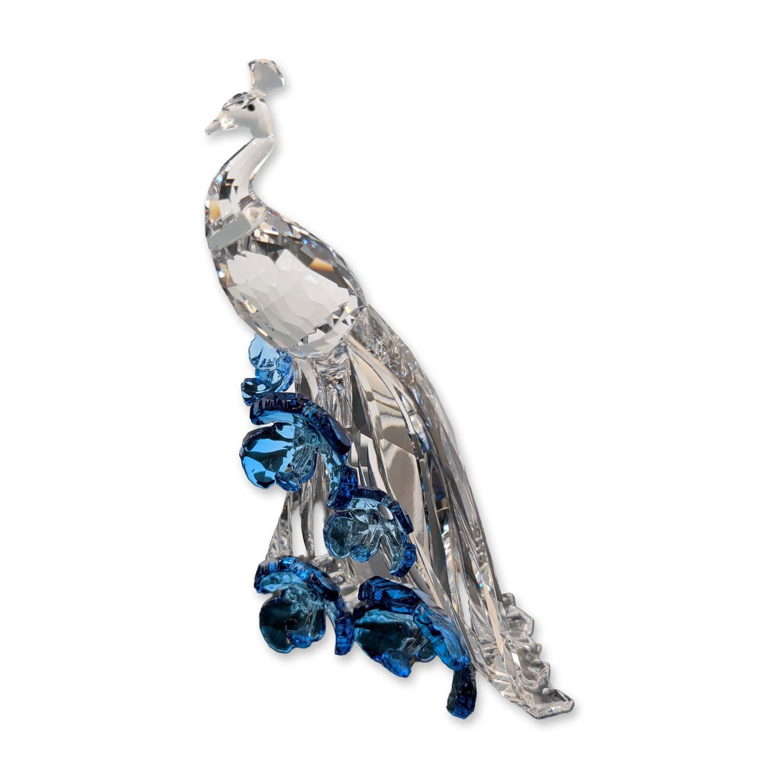 Swarovski SCS 2015 Crystal Figurine, White Peacock (1 of 6)