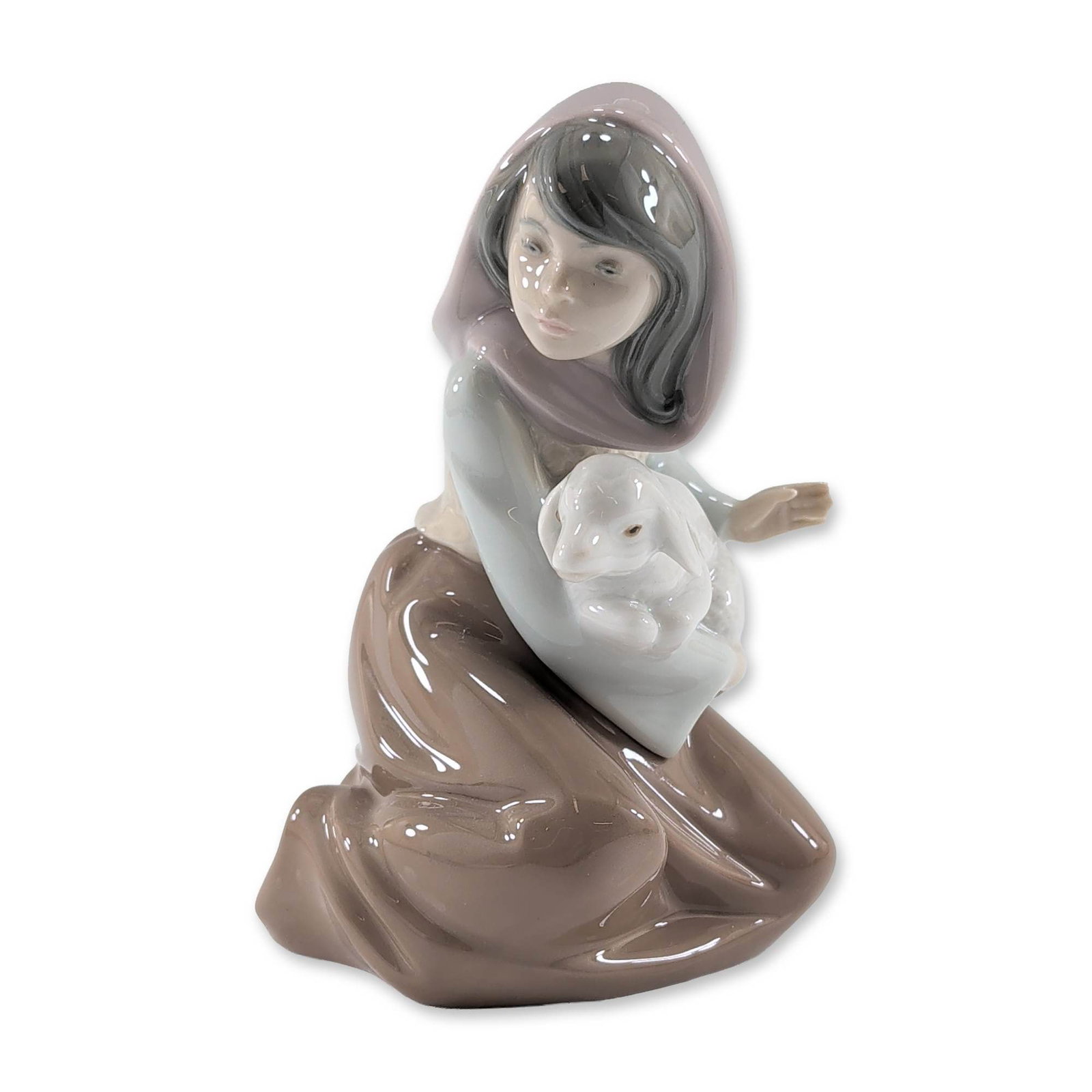 Lladro Lost Lamb Porcelain Figurine (1 of 4)