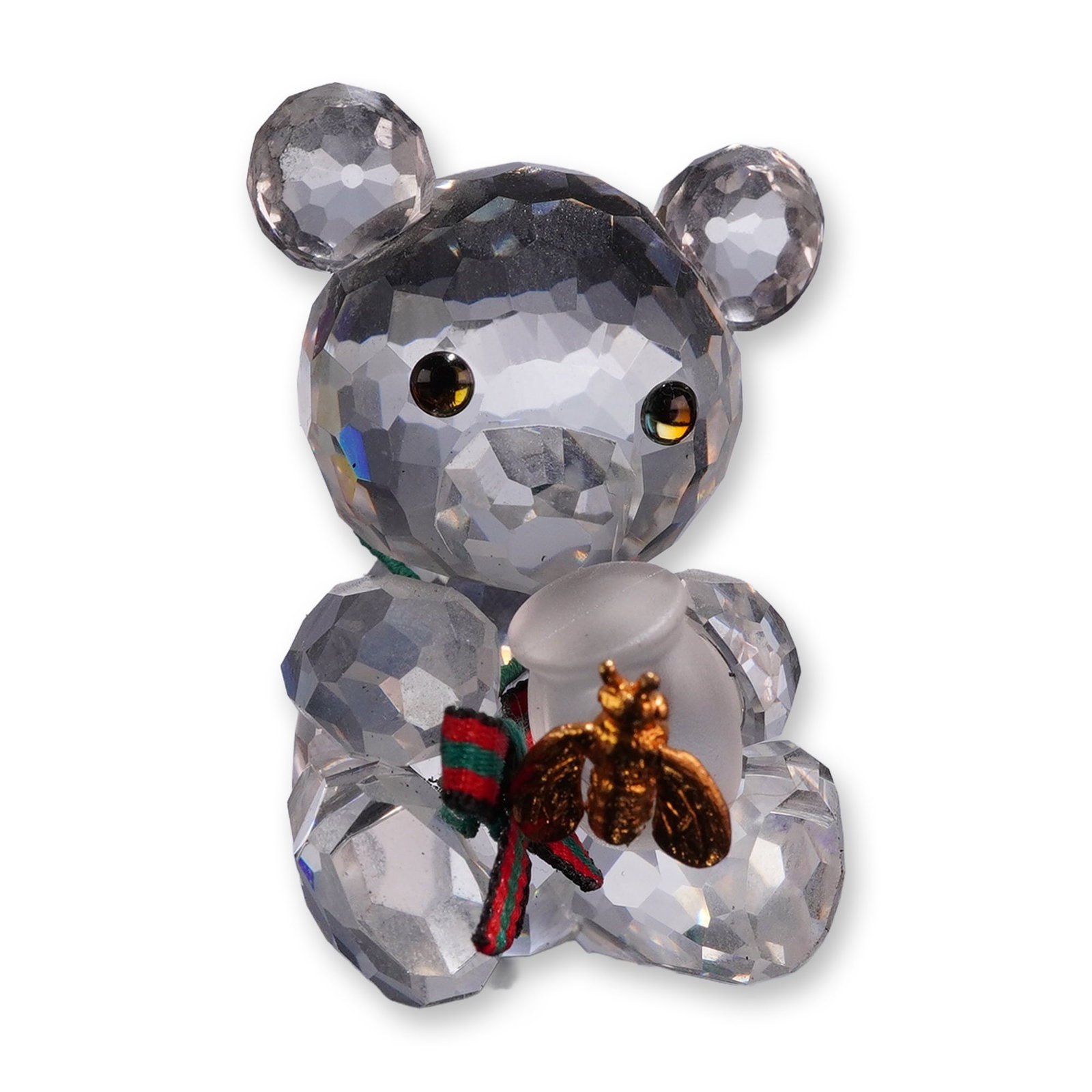 Swarovski Crystal Kris Bear Honey Pot Figurine (1 of 5)