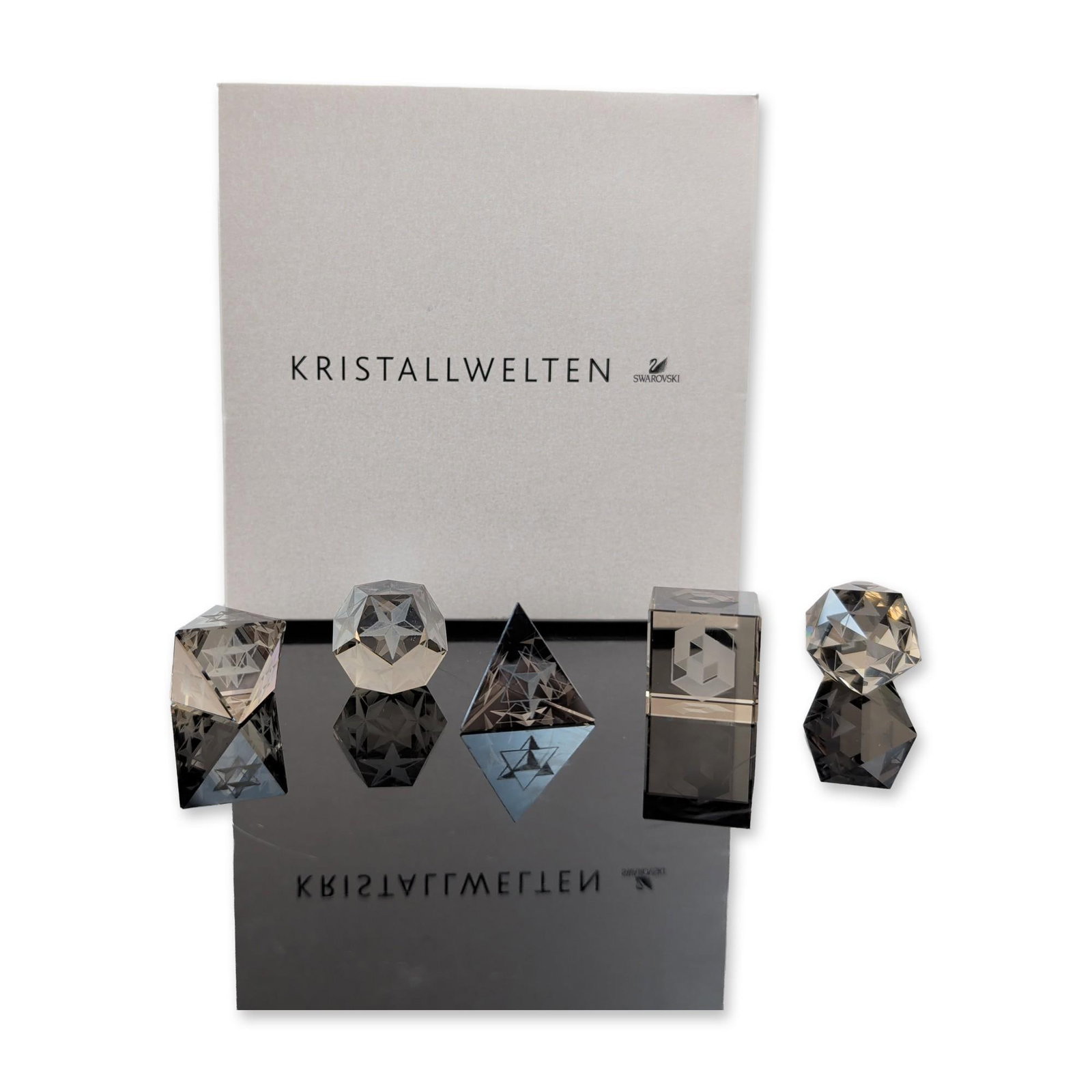 Swarovski Kristallwelten Limited Edition Museum Collection Platonic Bodies Set (1 of 3)