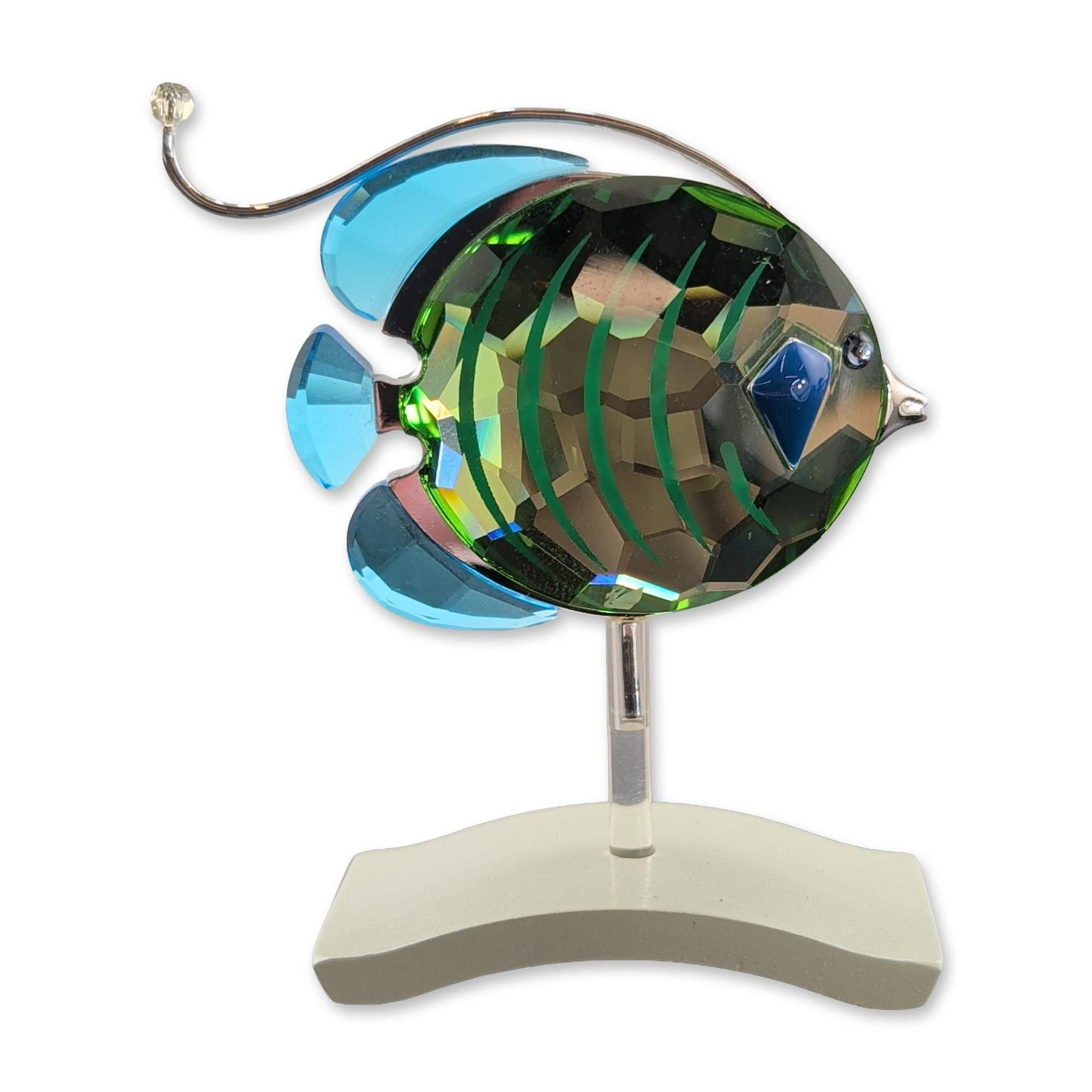 Swarovski Paradise Crystal Fish Figurine, Chira Peridot (1 of 4)