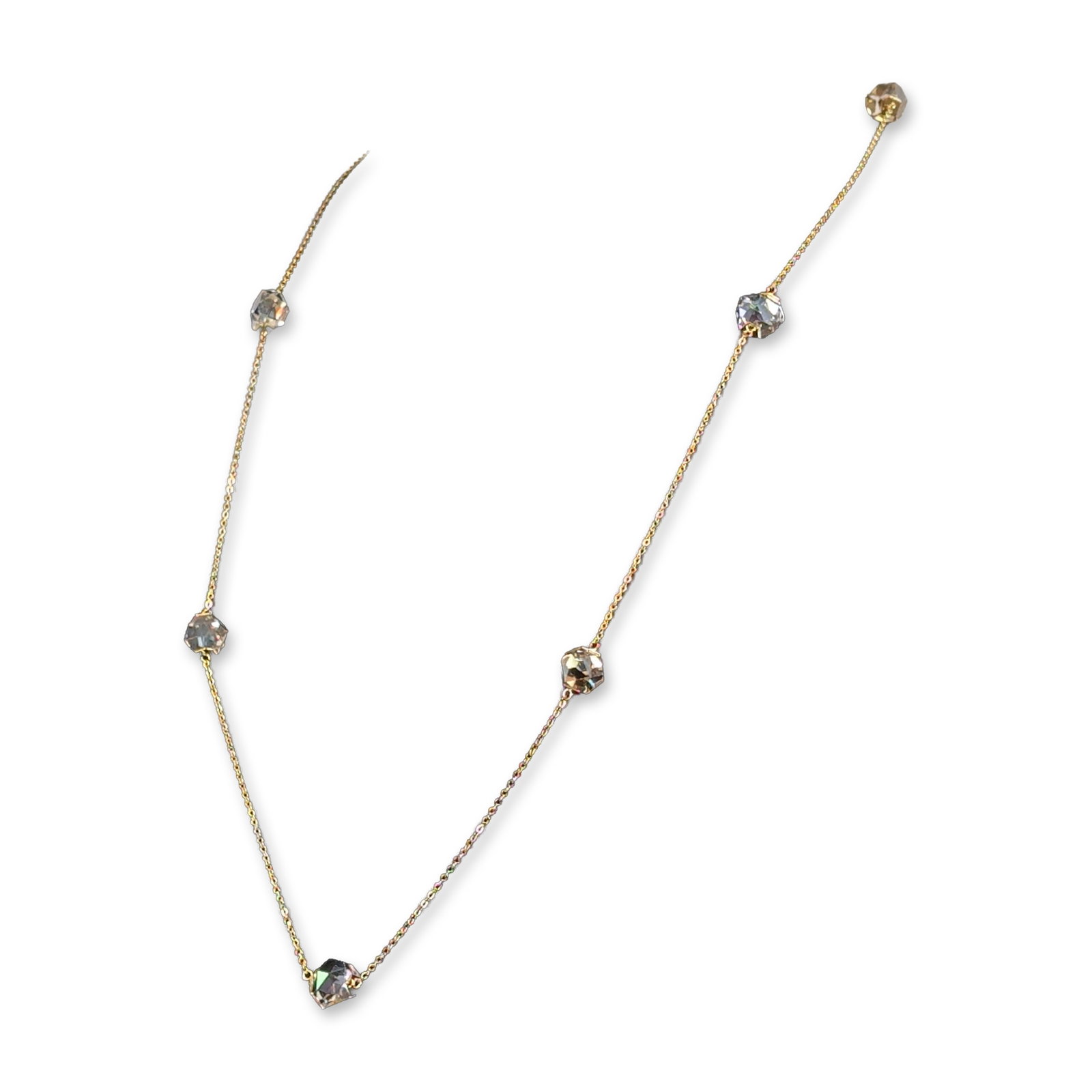 Swarovski Gold-Tone Crystal Imber Necklace (1 of 4)