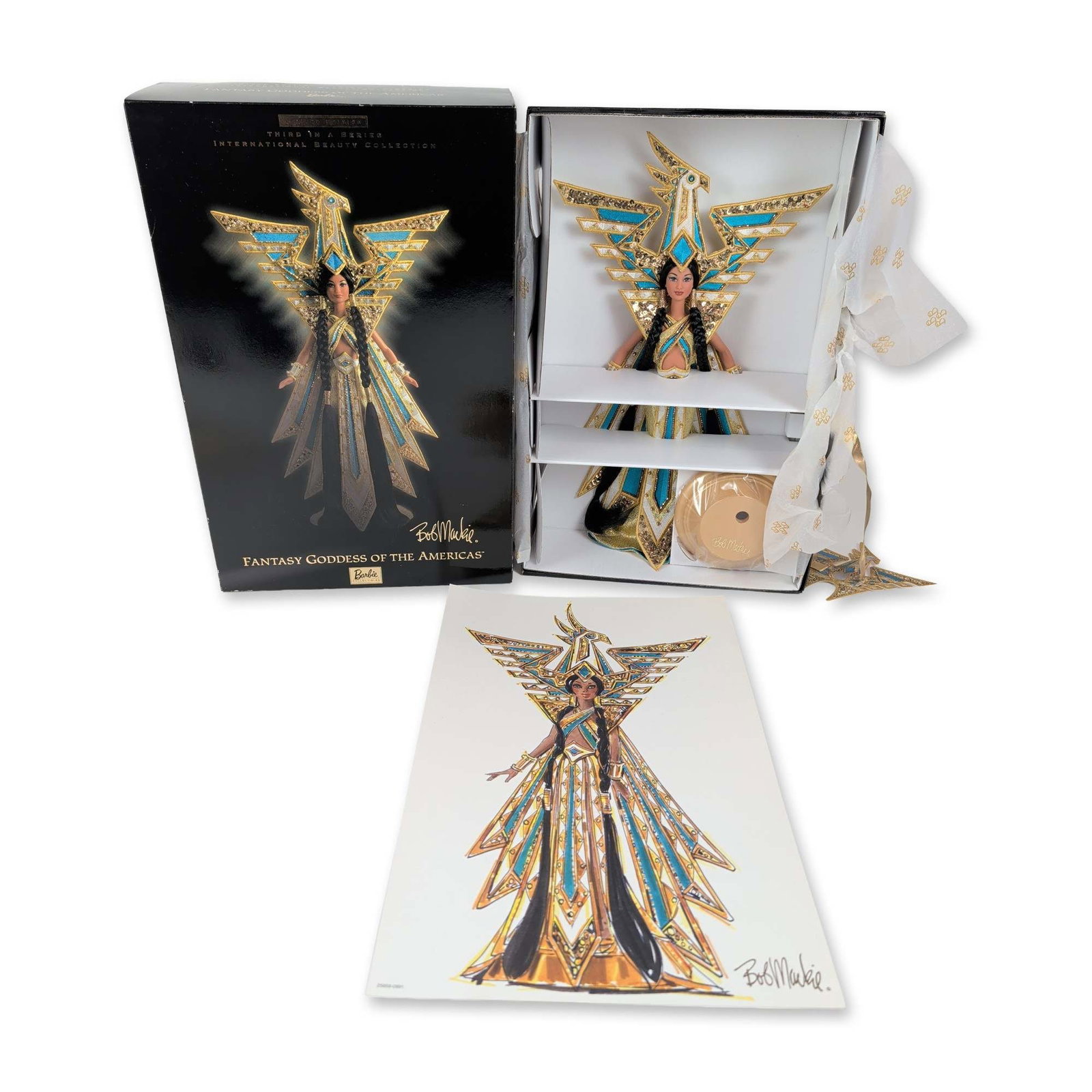 Mattel Bob Mackie Fantasy Goddess of the Americas Barbie (1 of 5)