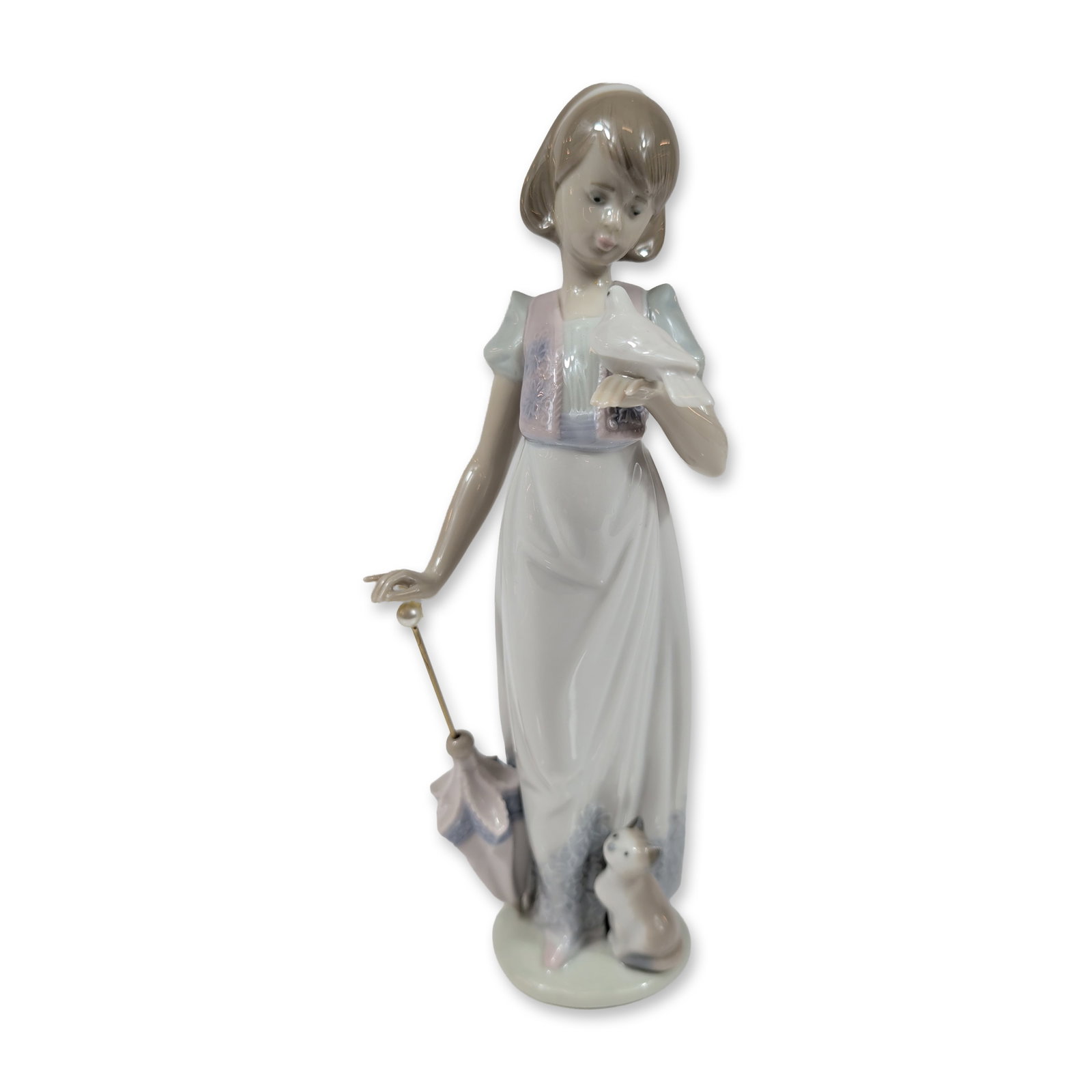 Lladro 7611 Summer Stroll Porcelain Figurine (1 of 3)