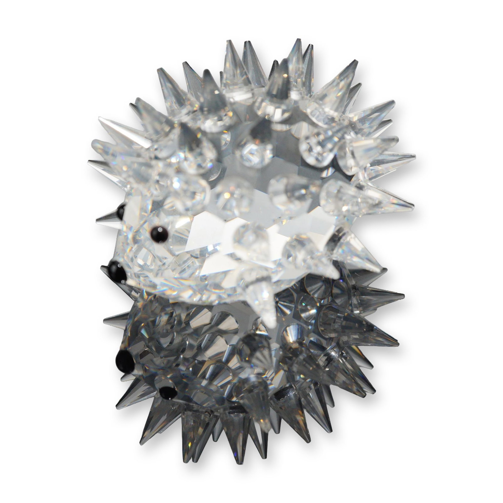 Swarovski Silver Crystal Figurine, Medium Hedgehog (no whiskers) (1 of 5)