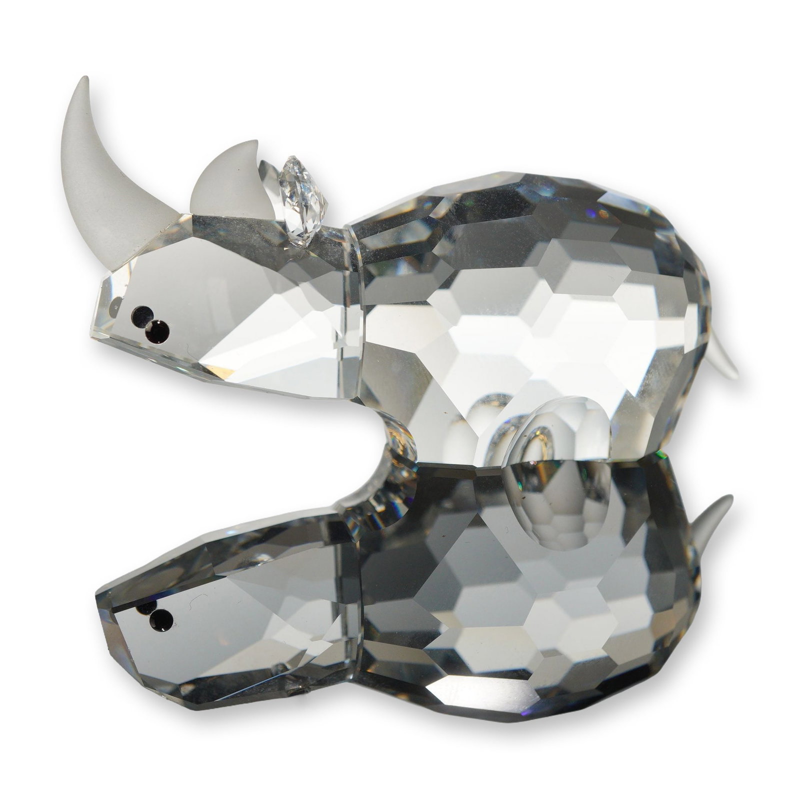 Swarovski Crystal Rhinoceros Figurine (1 of 4)