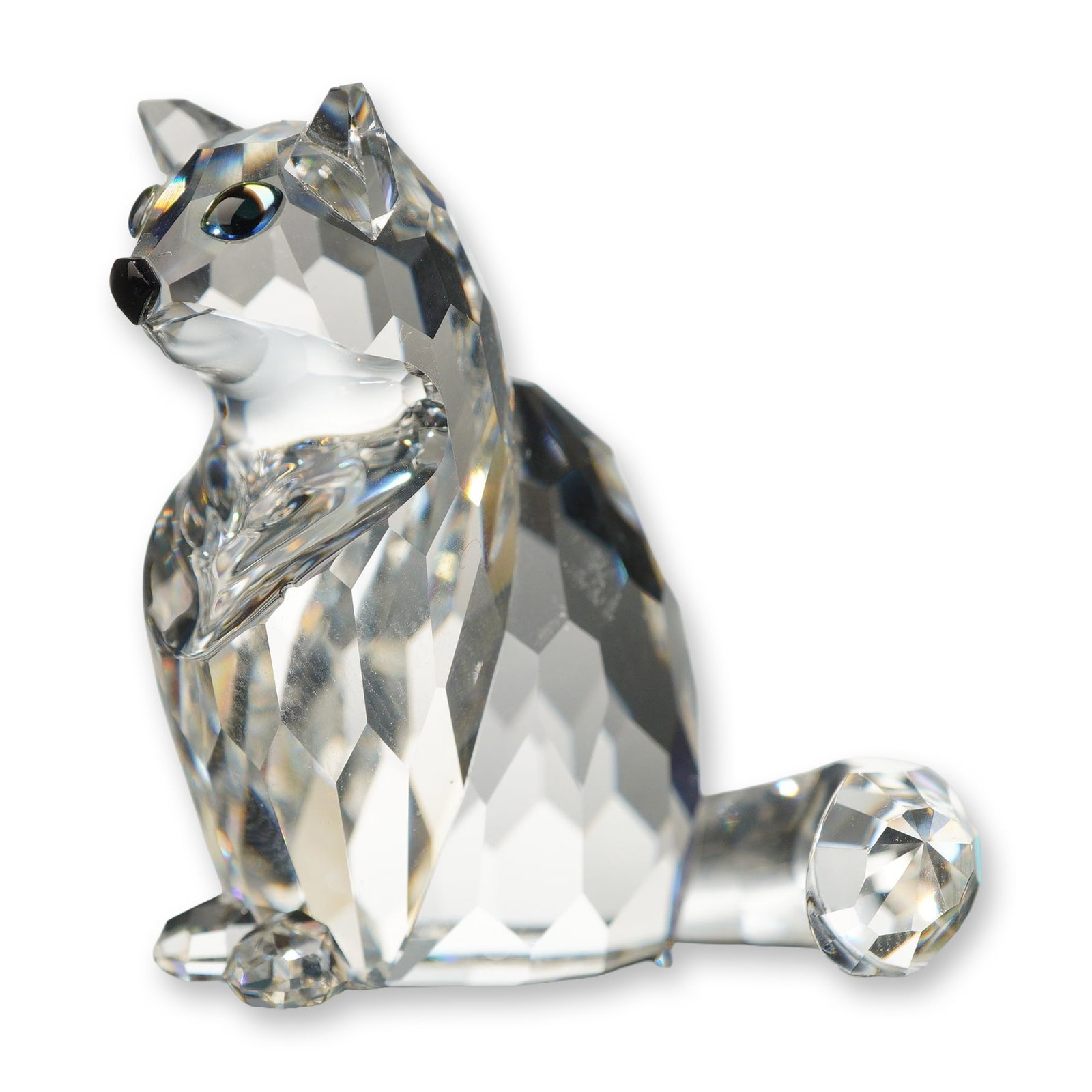 Swarovski Crystal Sitting Cat Figurine (1 of 5)